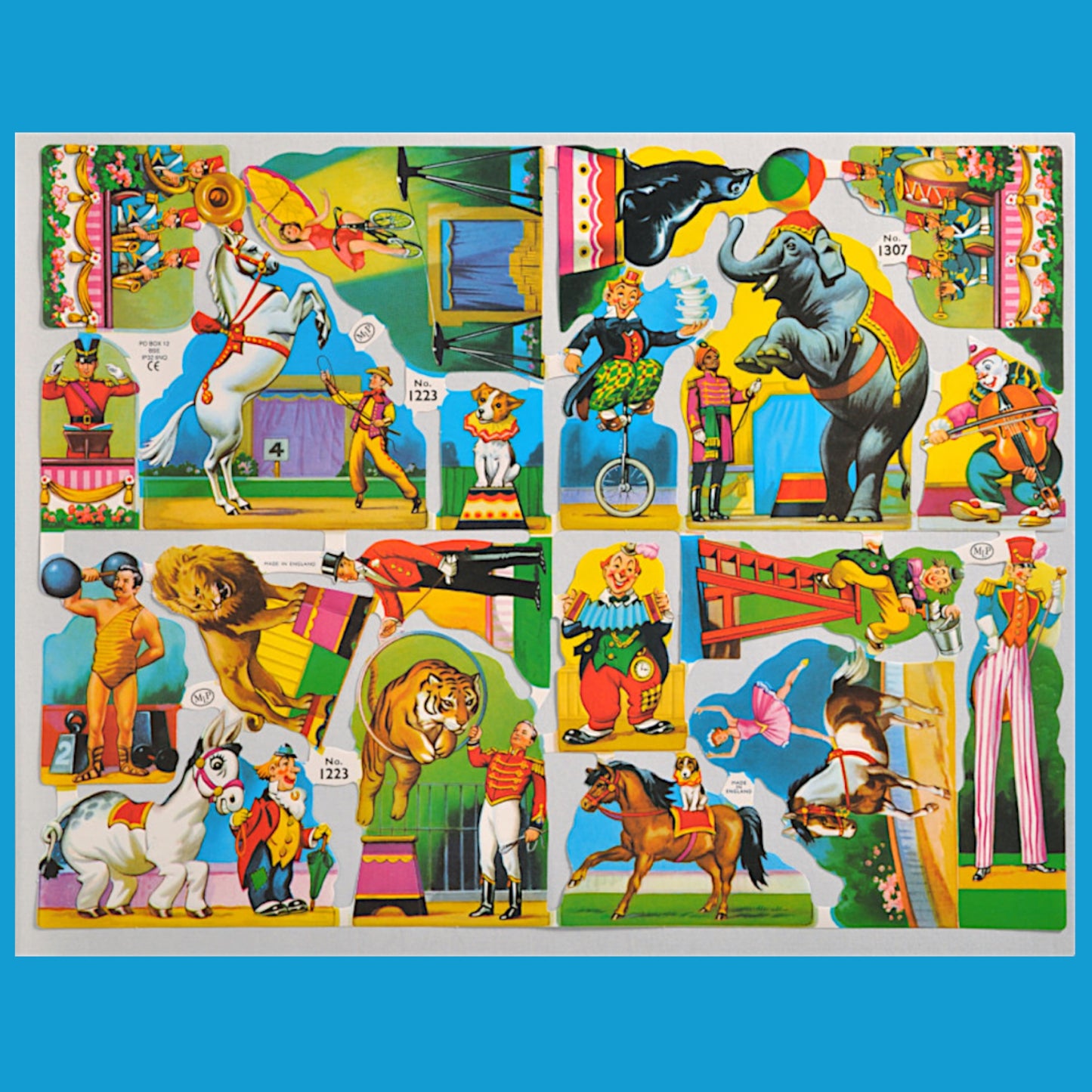 Circus Scrap Reliefs - Hella Kitsch