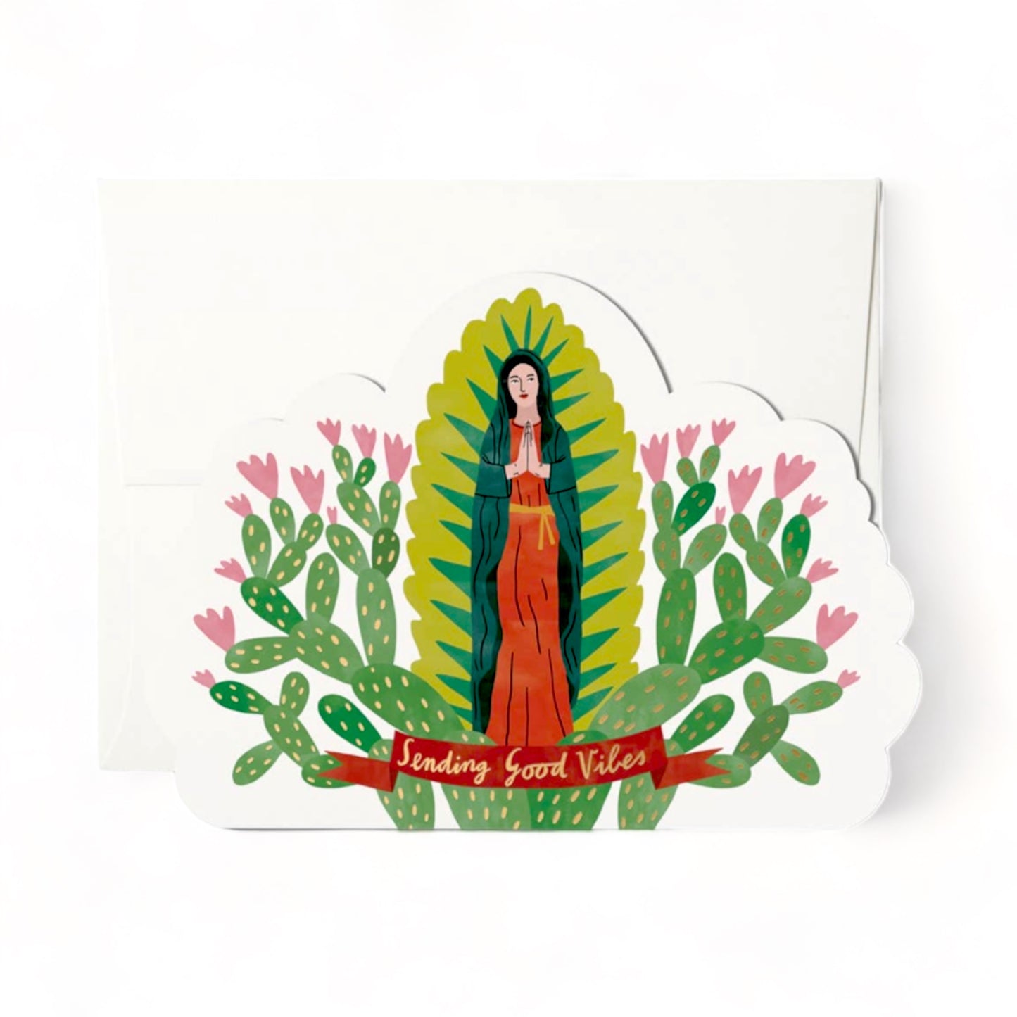 Good Vibes Greeting Card - Hella Kitsch