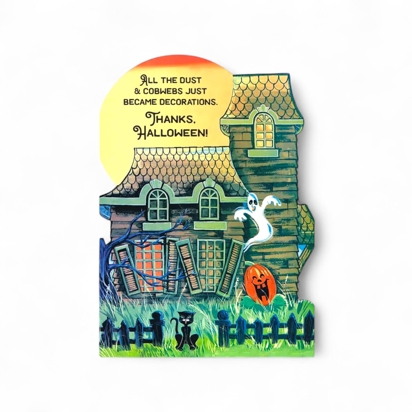 Dust And Cobwebs - Halloween Greeting Card - Hella Kitsch