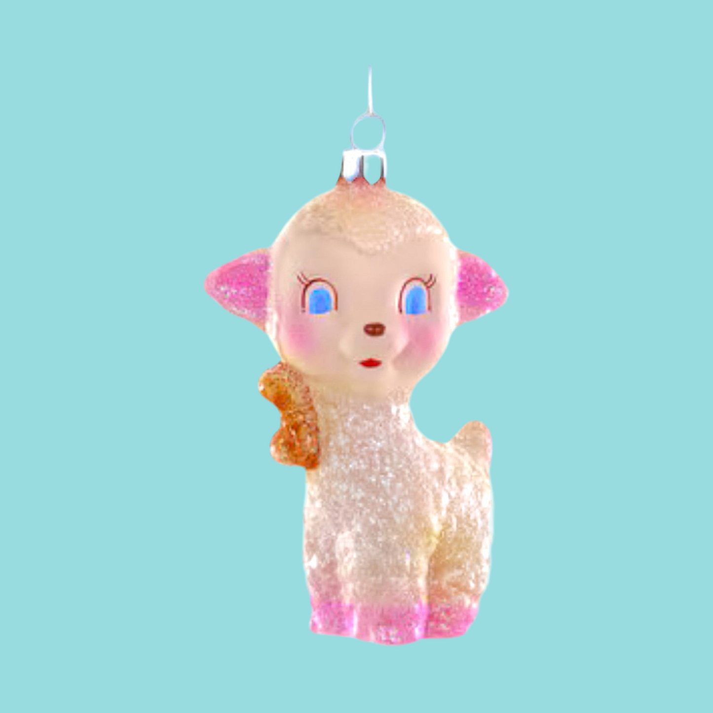 Kitschy Lamb Toy Ornament - Hella Kitsch