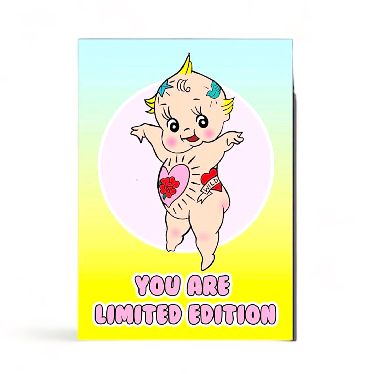 Kewpie Limited Edition -Greeting Card - Hella Kitsch
