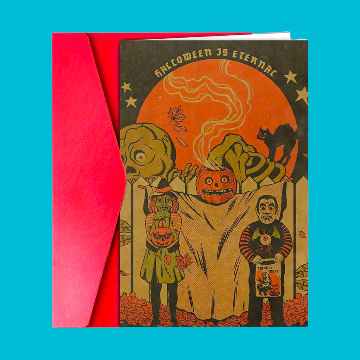 Halloween is Eternal -Greeting Card - Hella Kitsch