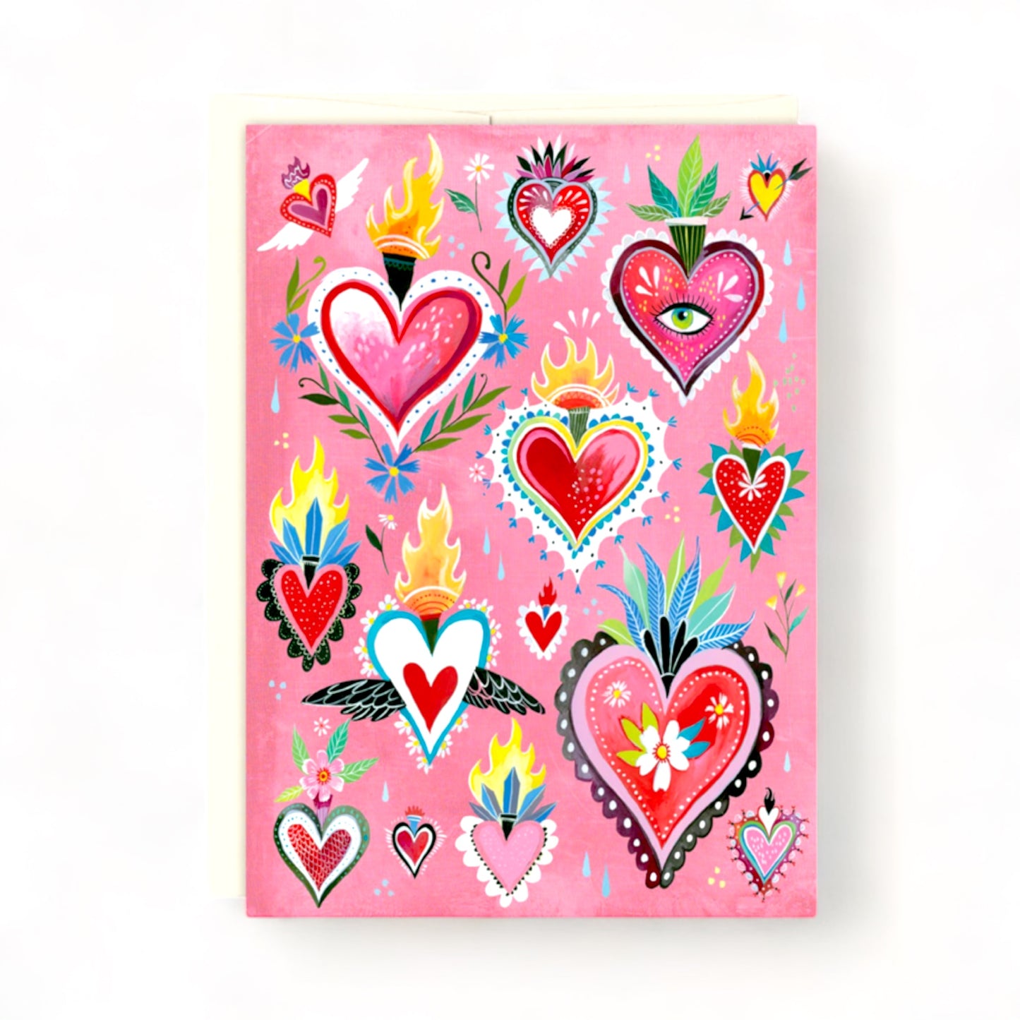 Sacred Hearts - Greeting Card - Hella Kitsch