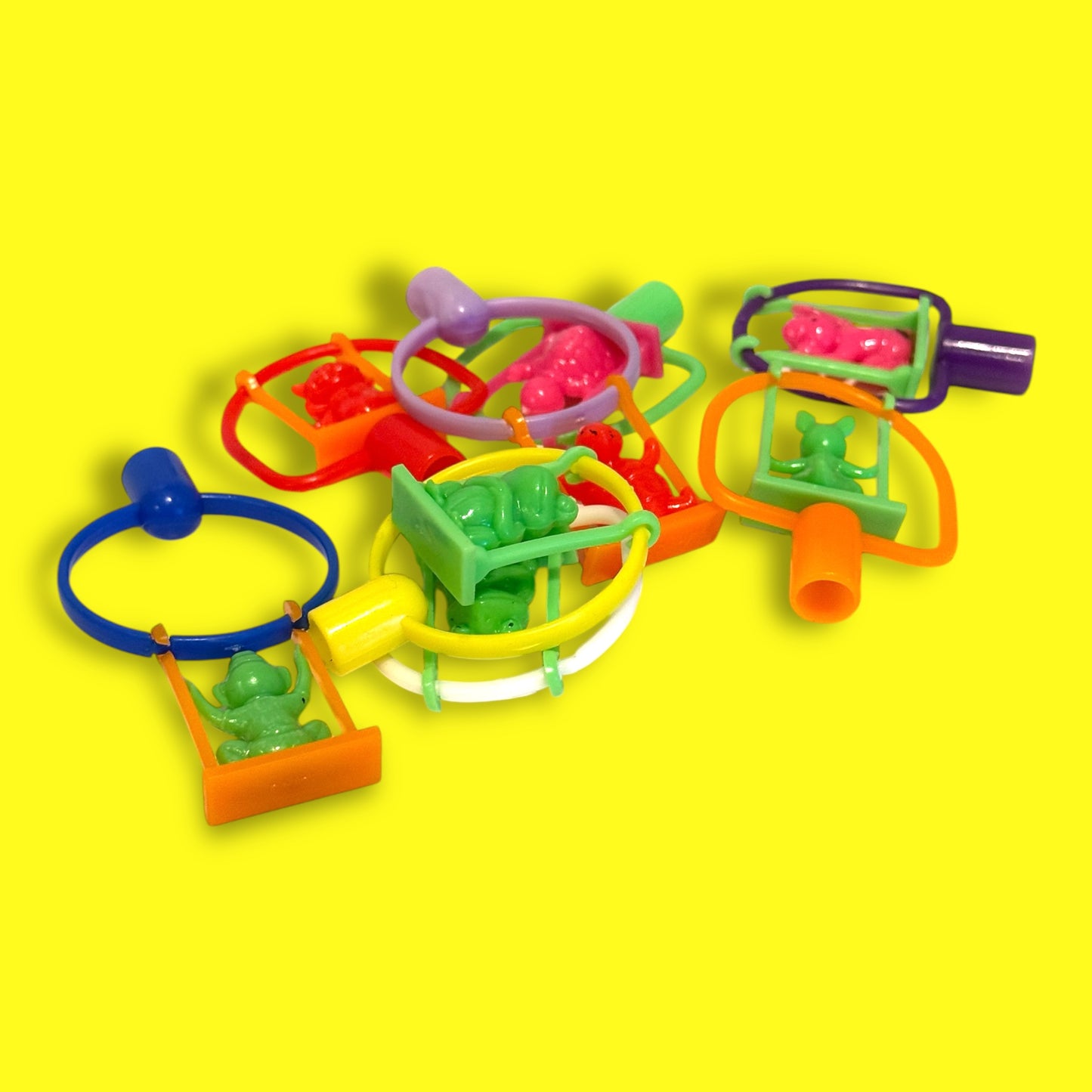 Vintage Dime Store Toys - Swinging Pencil Topper - Hella Kitsch