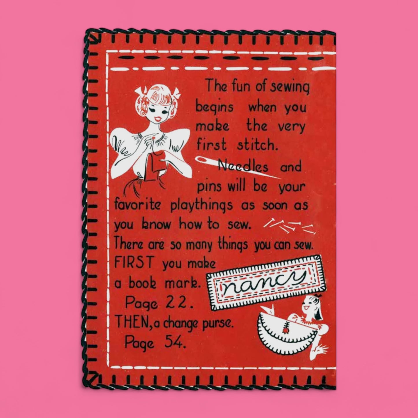 A Child’s Book of Sewing - Hella Kitsch