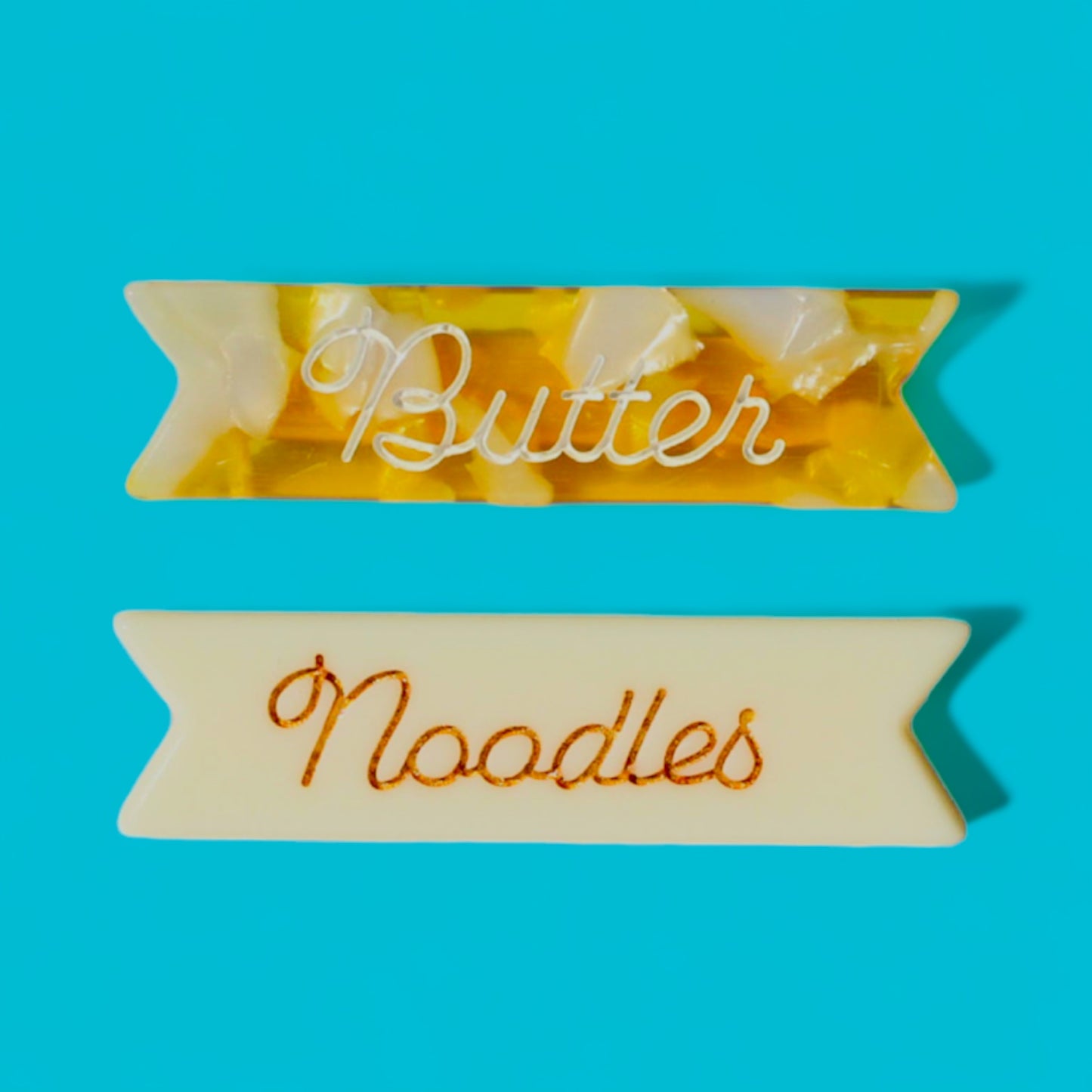 Butter Noodles - Hair Clip Set - Hella Kitsch