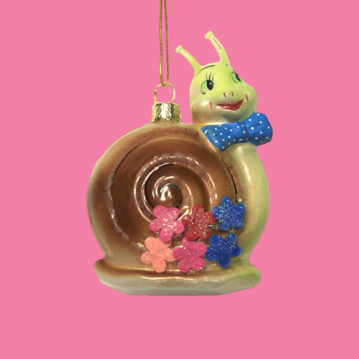 Cody Foster Jollity Snail Christmas Ornament - Hella Kitsch