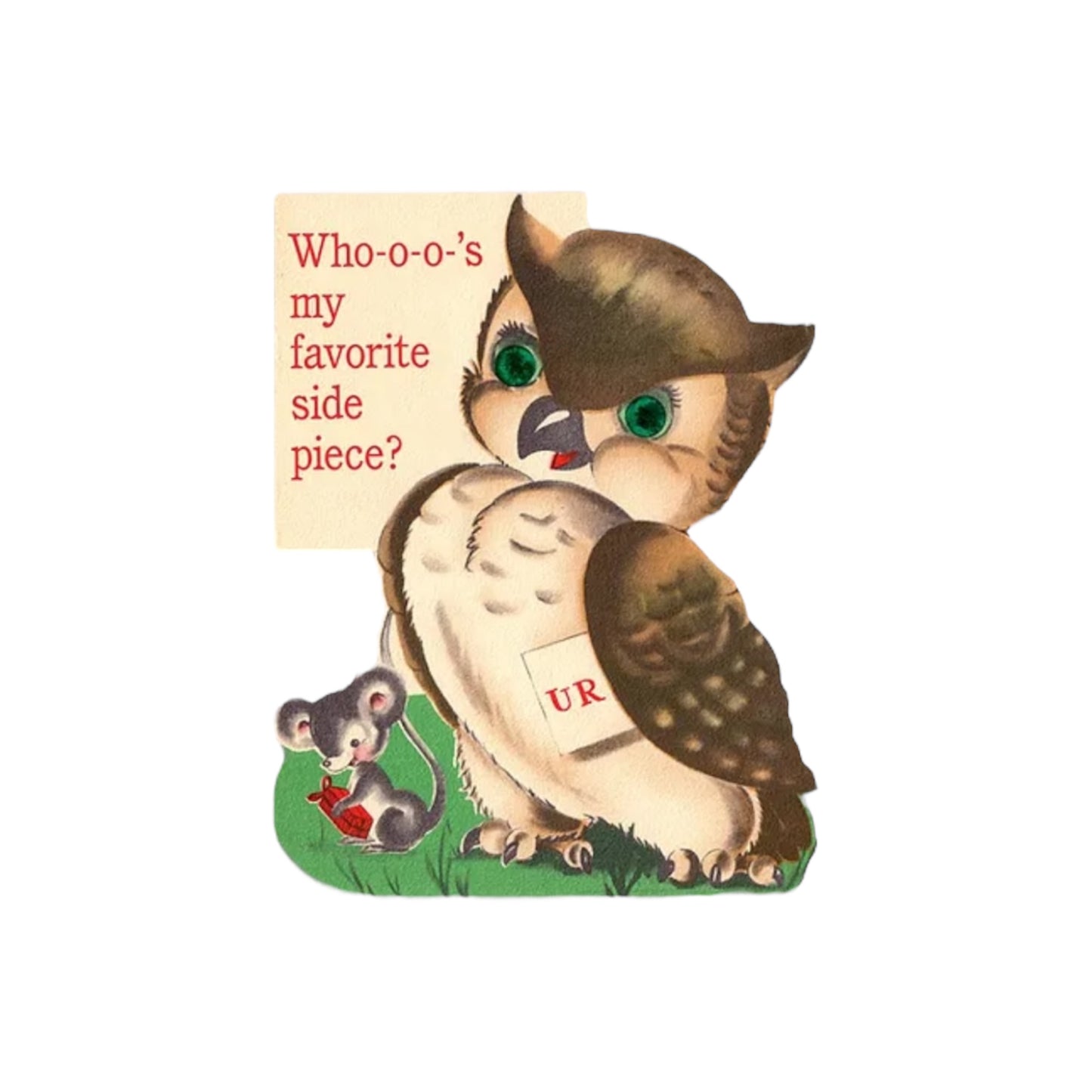 Favorite Side Piece - Greeting Card - Hella Kitsch