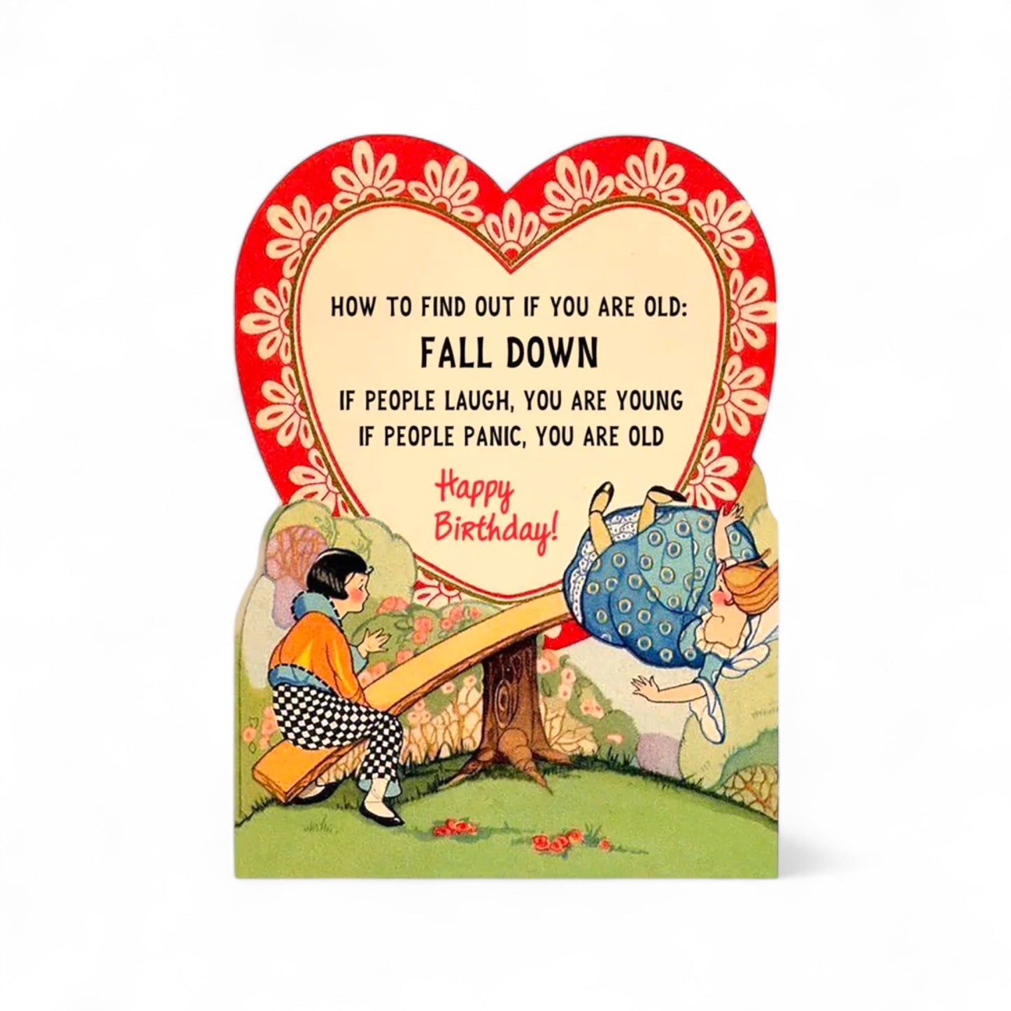 How To Find Out If You Are Old - Birthday Greeting Card - Hella Kitsch