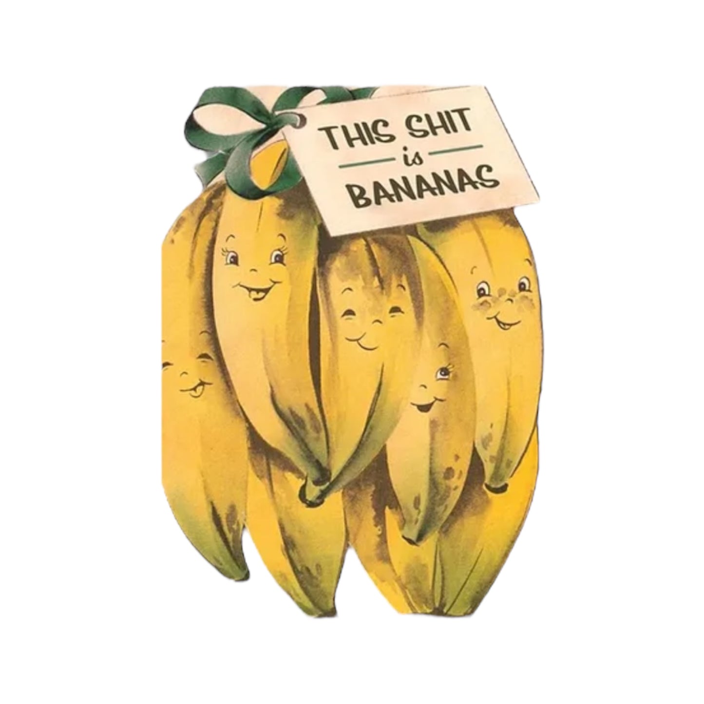 This Shit is Bananas - Greeting Card - Hella Kitsch