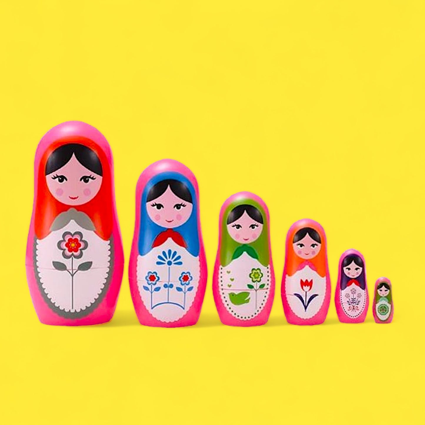 Kitschy Micro Matryoshka Dolls - Hella Kitsch