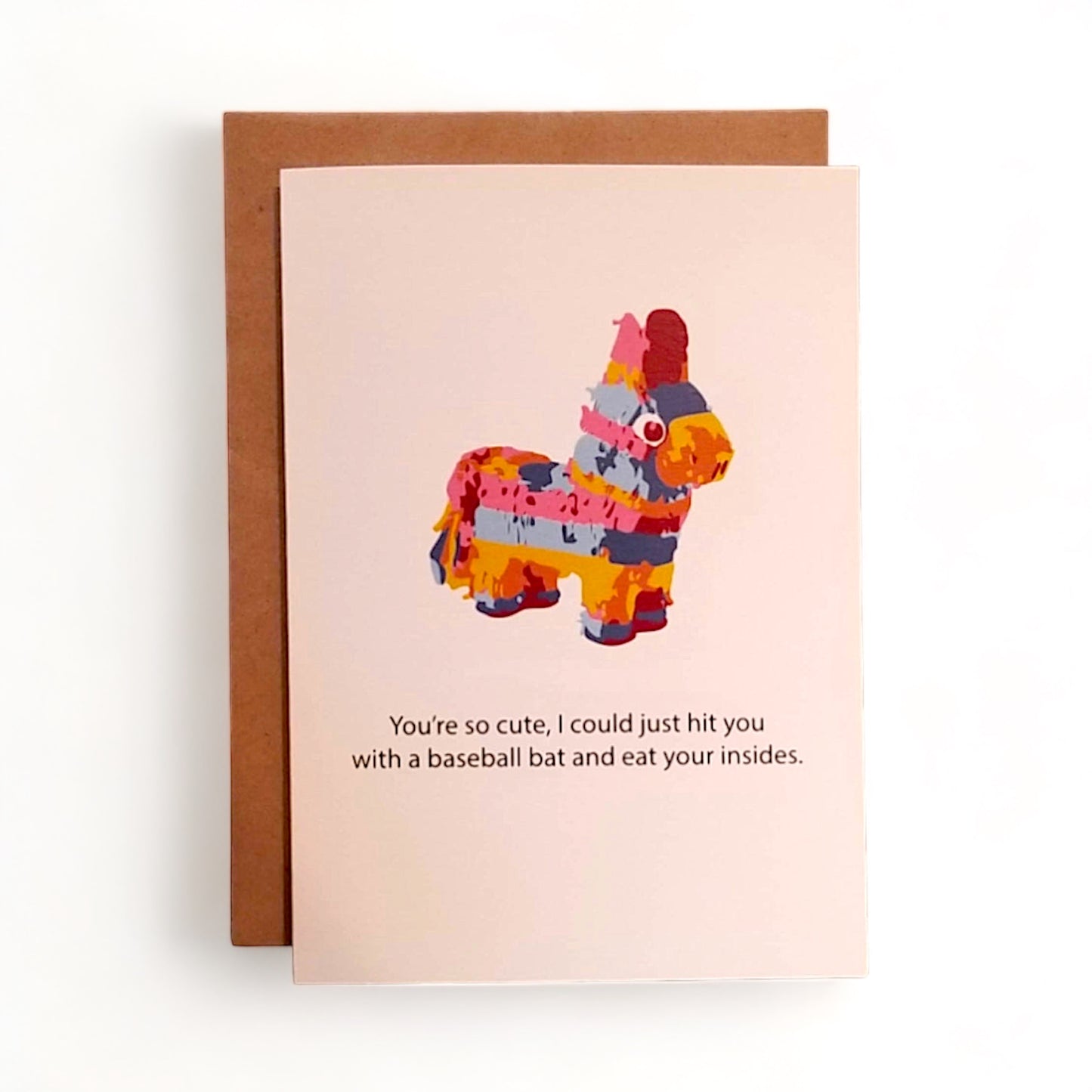 Piñata Bash Greeting Card - Hella Kitsch