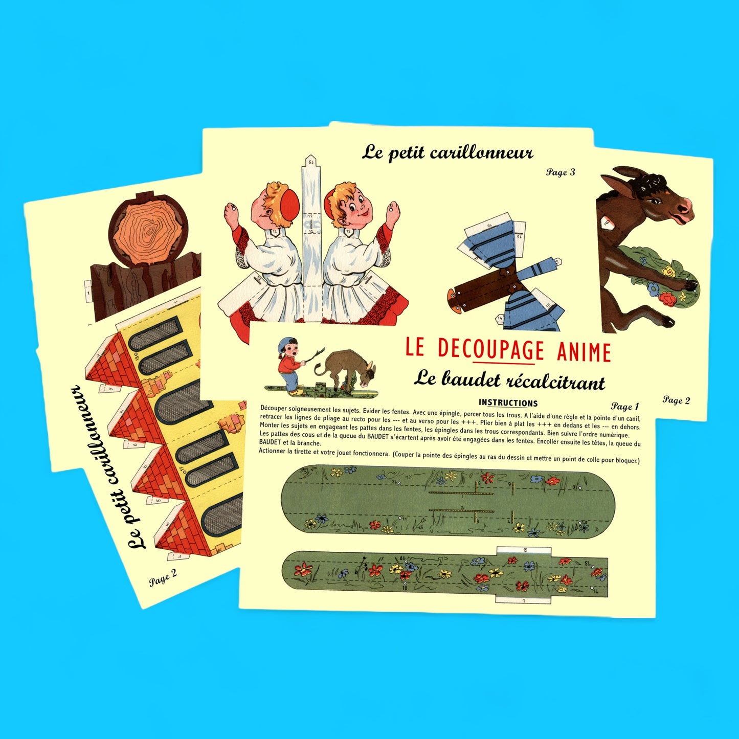 4 DIY Cut and Paste Toys - Hella Kitsch