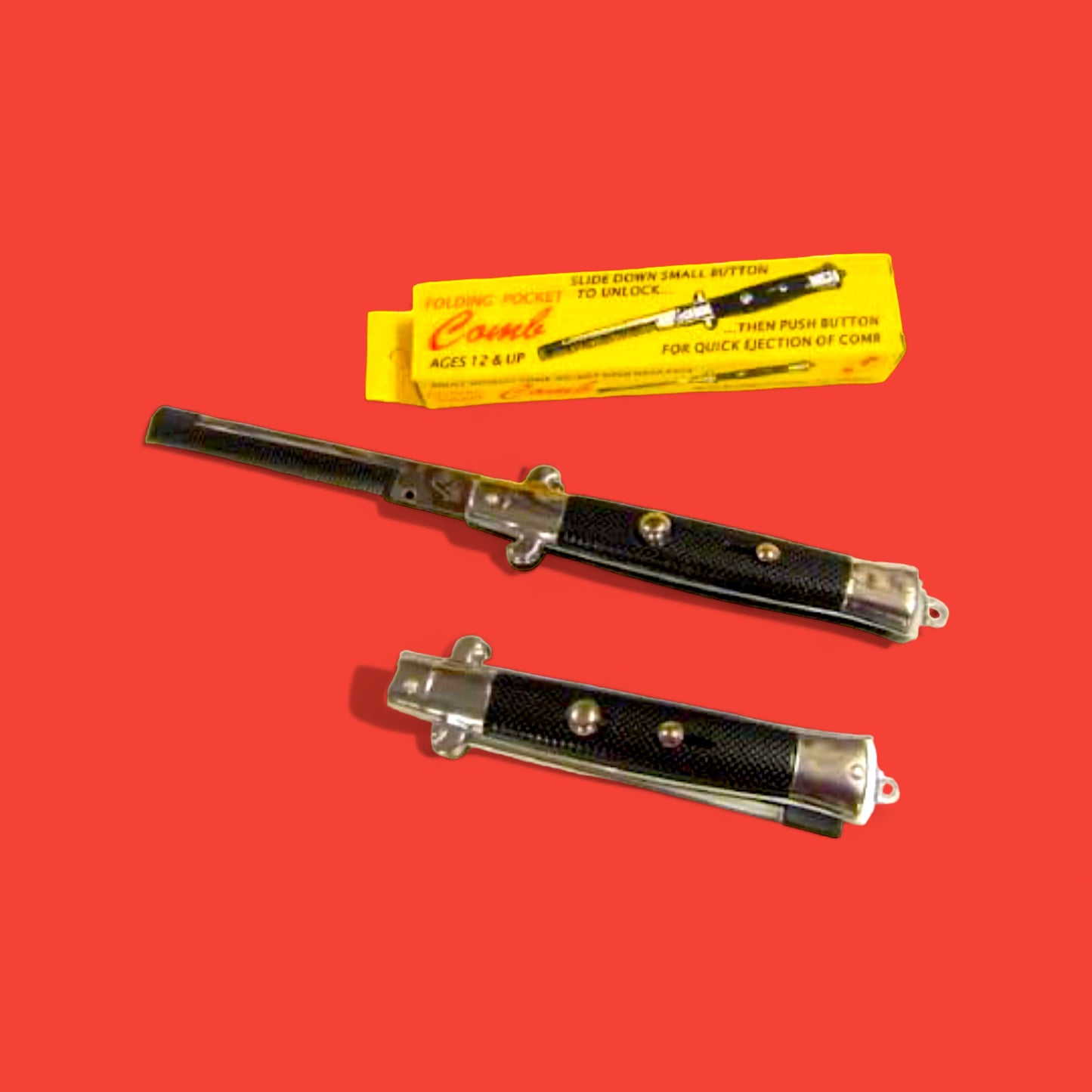 Switchblade Comb - Hella Kitsch