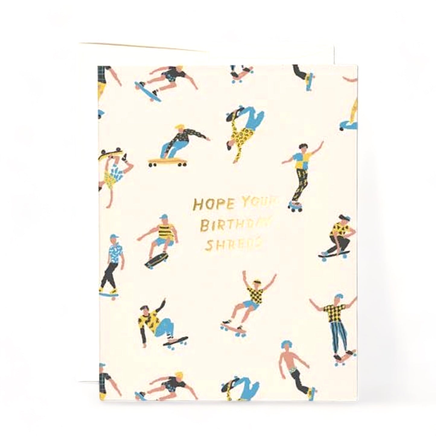 Shredding Birthday - Greeting Card - Hella Kitsch