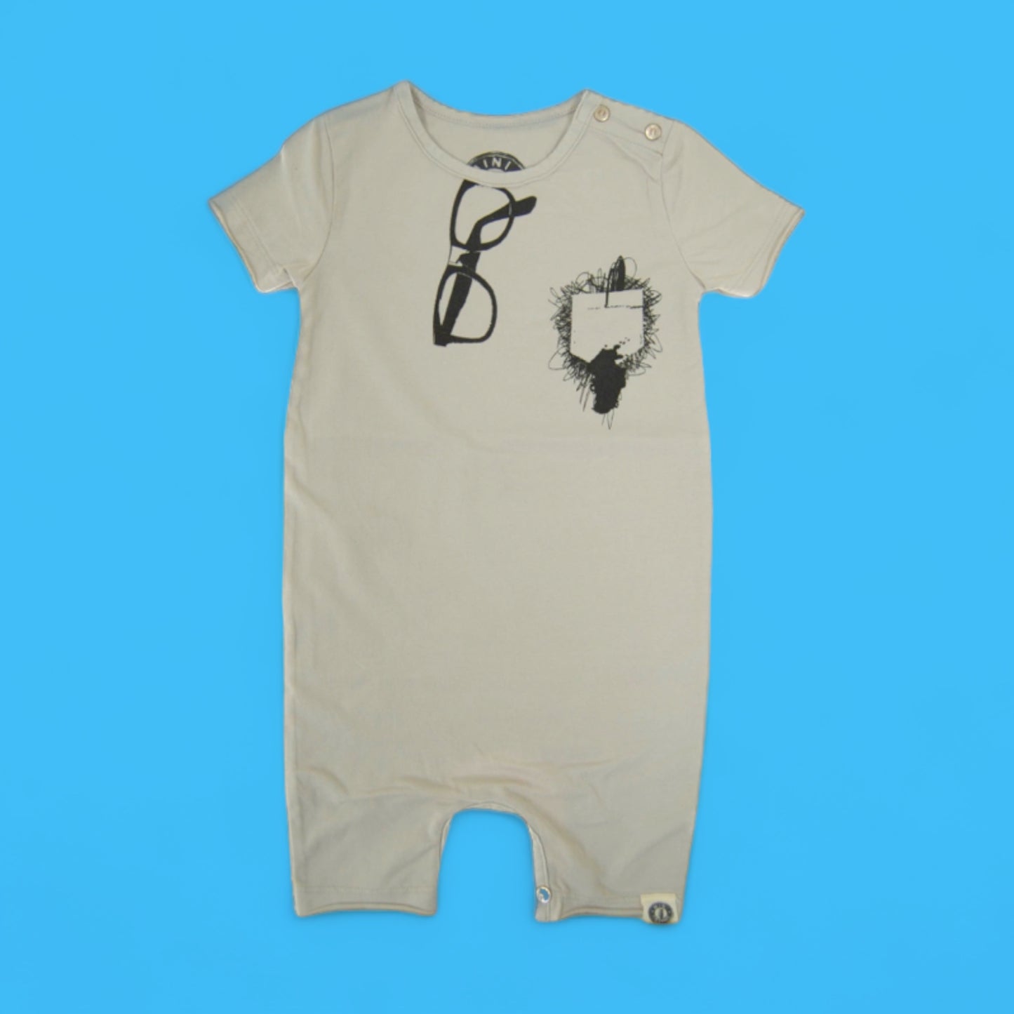 Smarty Pants Splatter Romper - Hella Kitsch