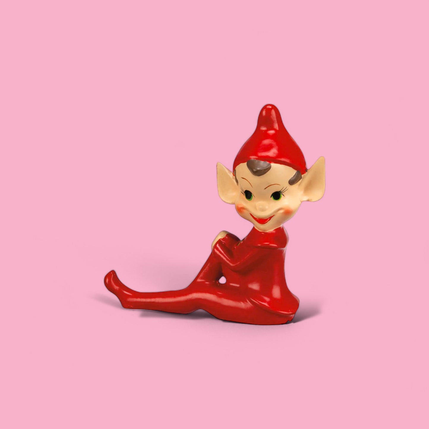 Retro Wooden Elf Figurine Reproductions - Hella Kitsch