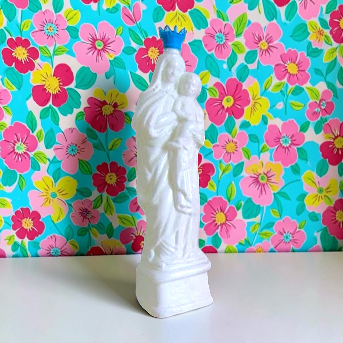 Virgin Mary Holy Water Bottle Souvenir