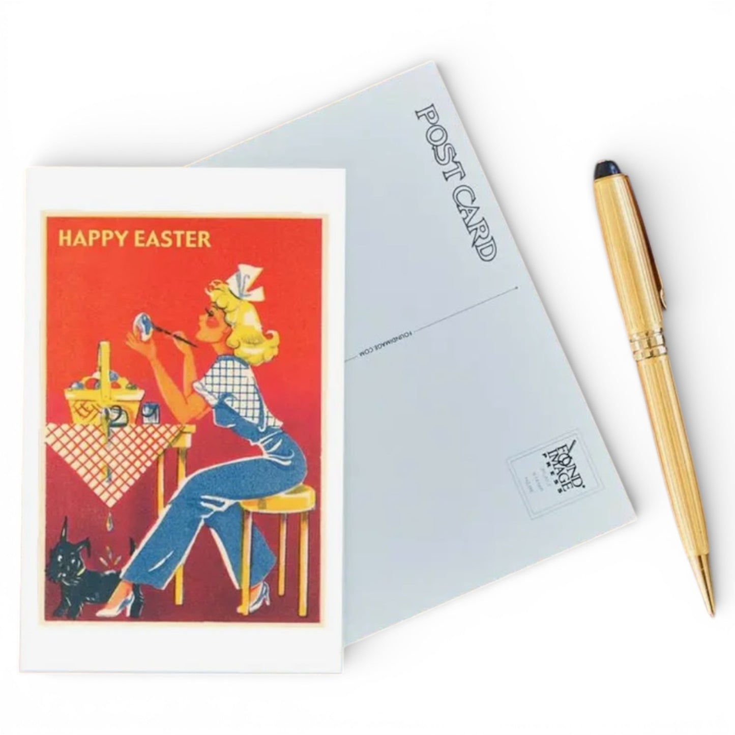 Happy Easter Postcard