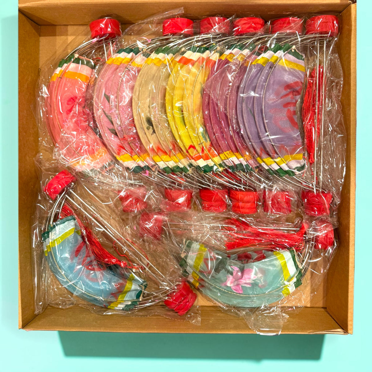 Hand-painted Chinese Gauze Lanterns - Small