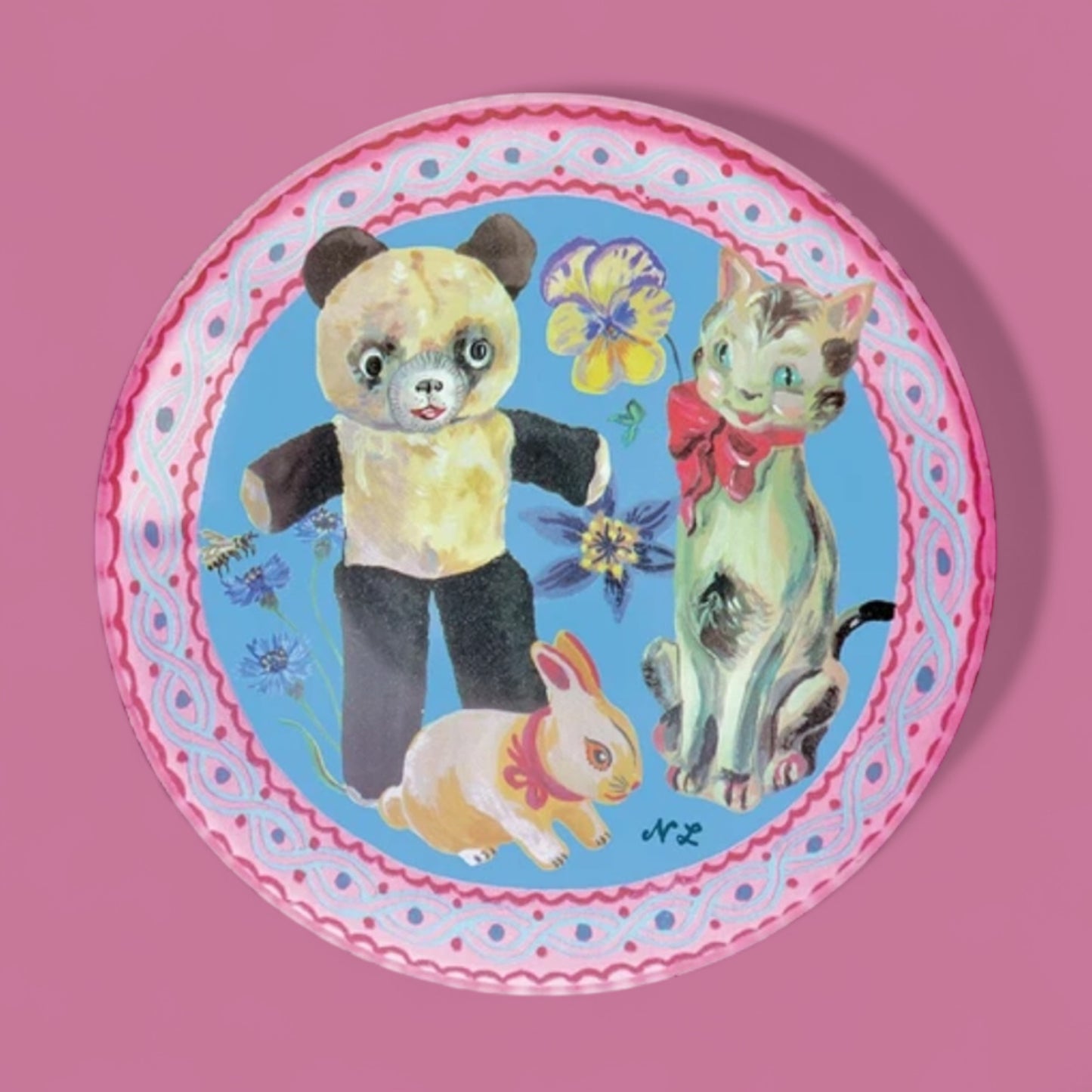 Nathalie Lete - Trinket Plate - Hella Kitsch