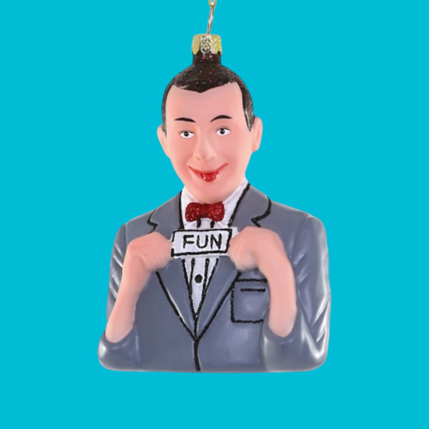 Cody Foster - Pee Wee Herman Christmas Ornament - Hella Kitsch