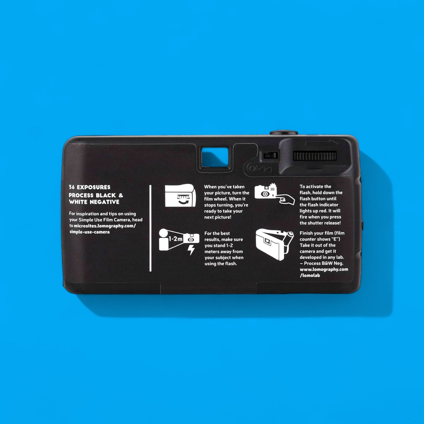 Lomography Reloadable Black and White Film Camera - Hella Kitsch