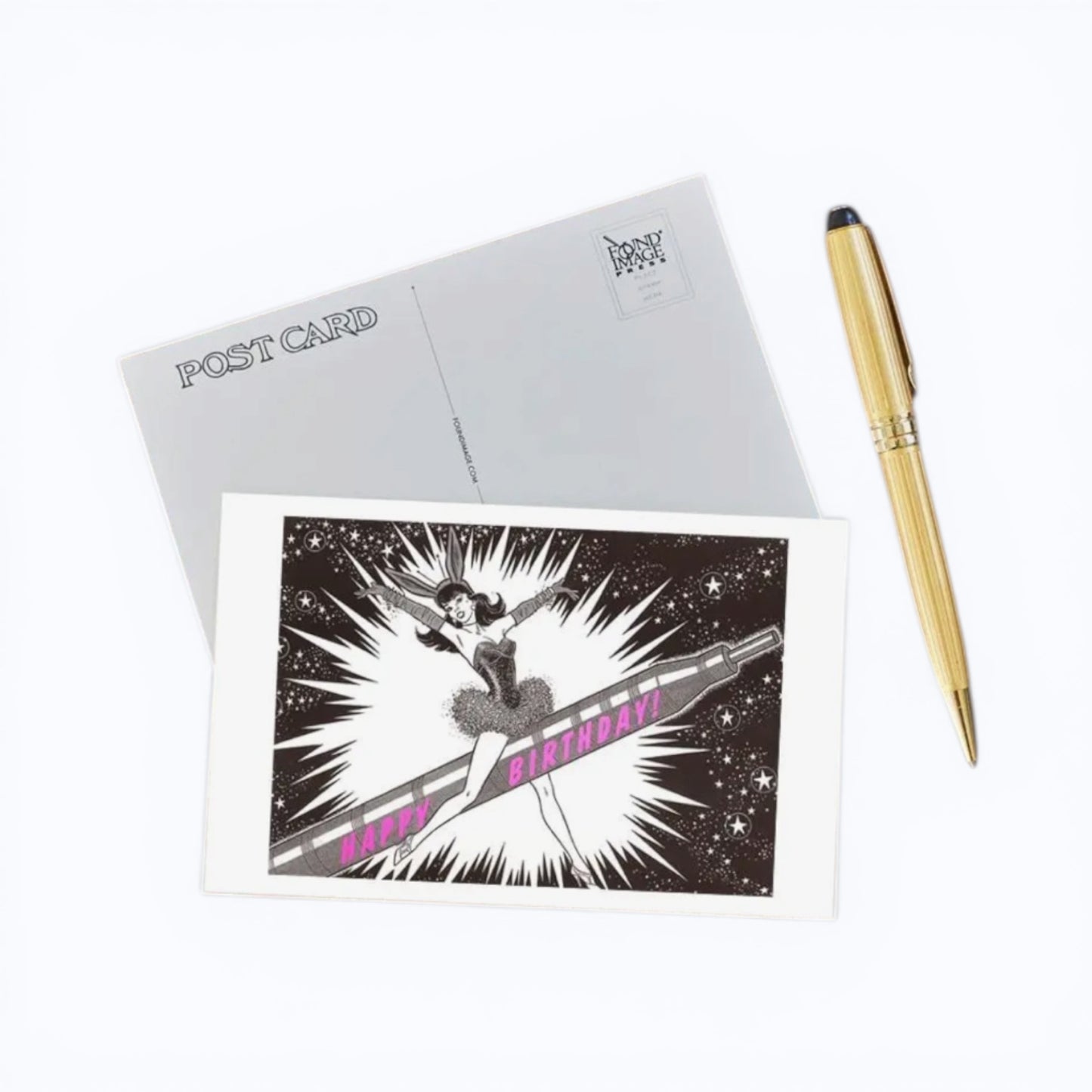Happy Birthday Rocket - Postcard