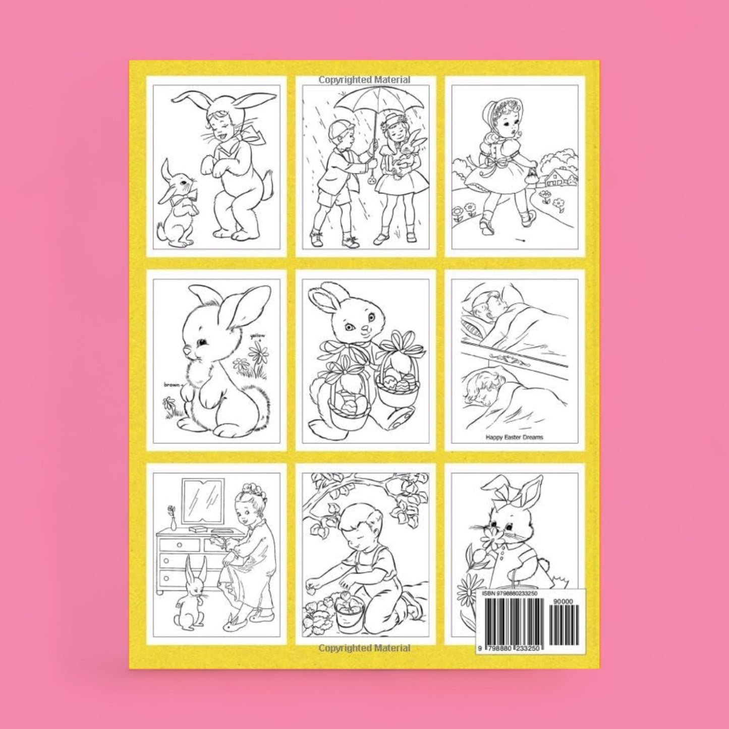 Vintage Easter Coloring Book - Hella Kitsch