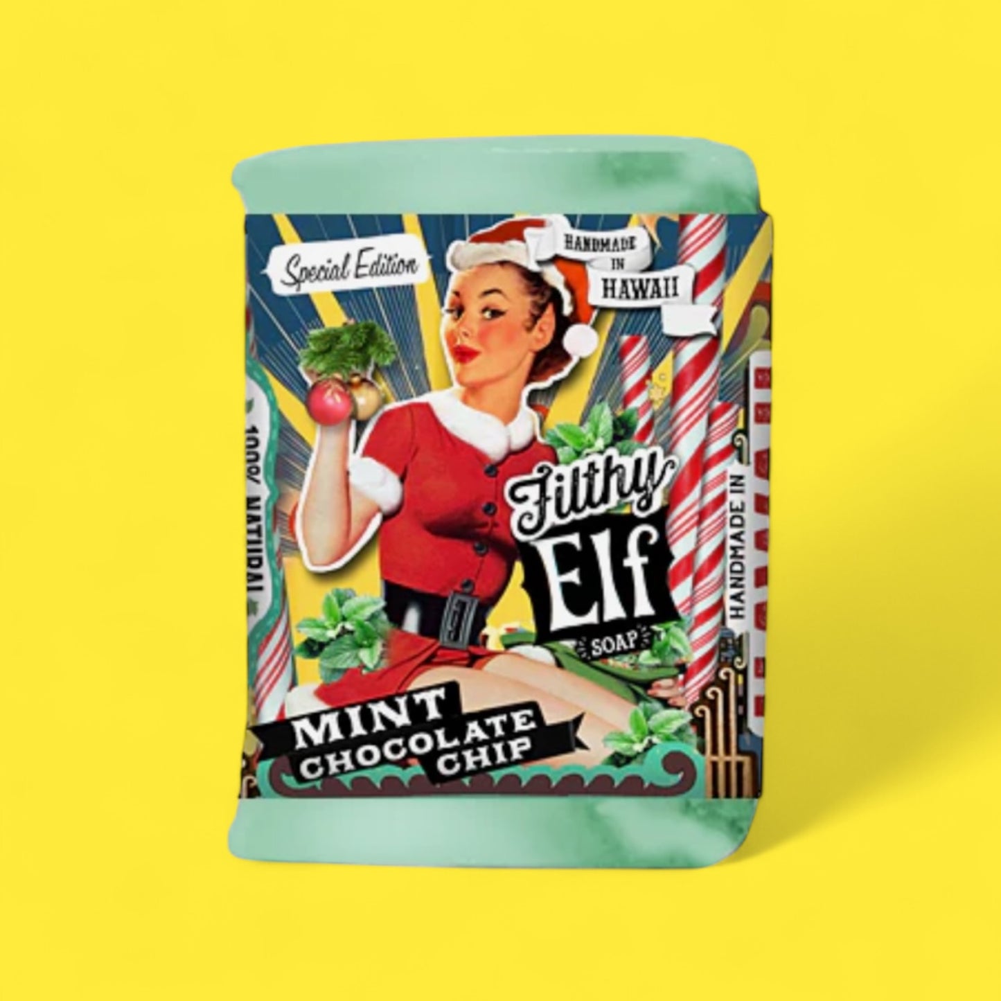 Filthy Farmgirl Filthy Elf Soap - Mint Chocolate Chip - Hella Kitsch