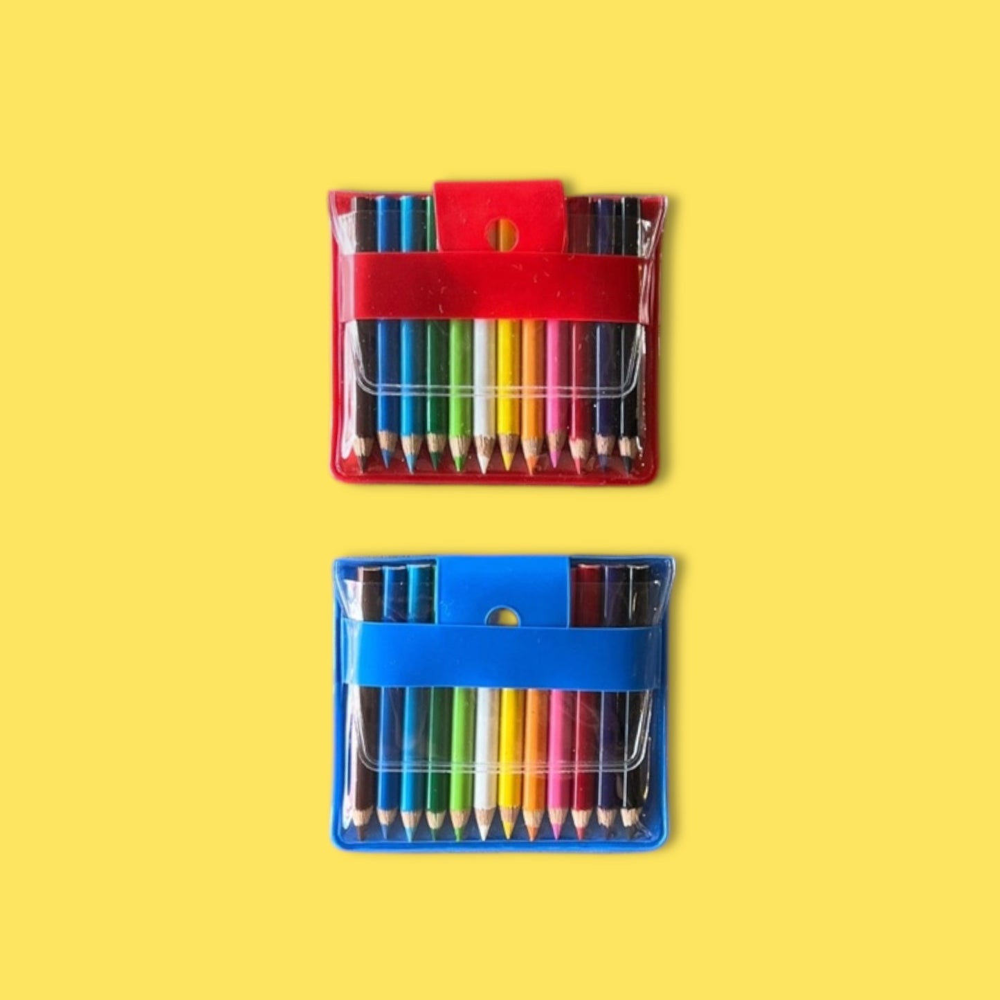 12 Mini Colored Pencils Kit - Hella Kitsch