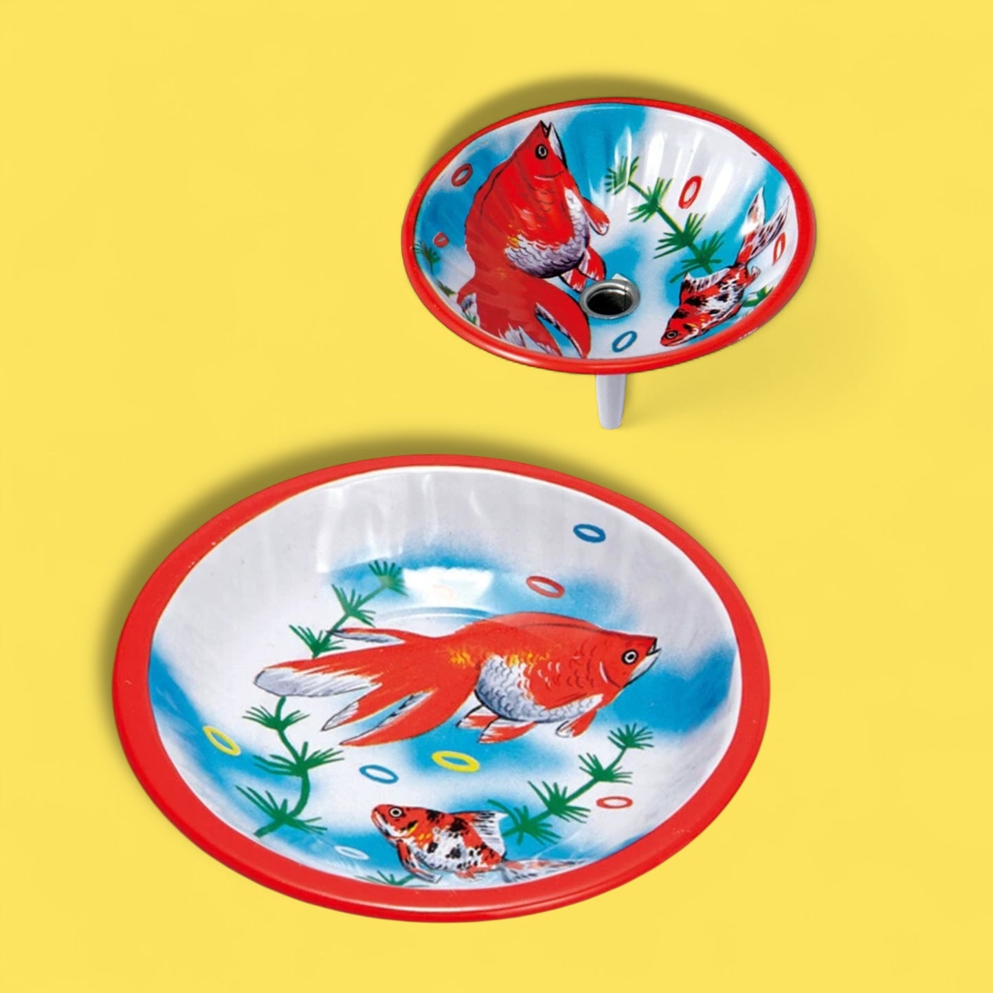 Vintage Old Stock - Japanese Tin Lithograph Water / Sand Toys - Hella Kitsch