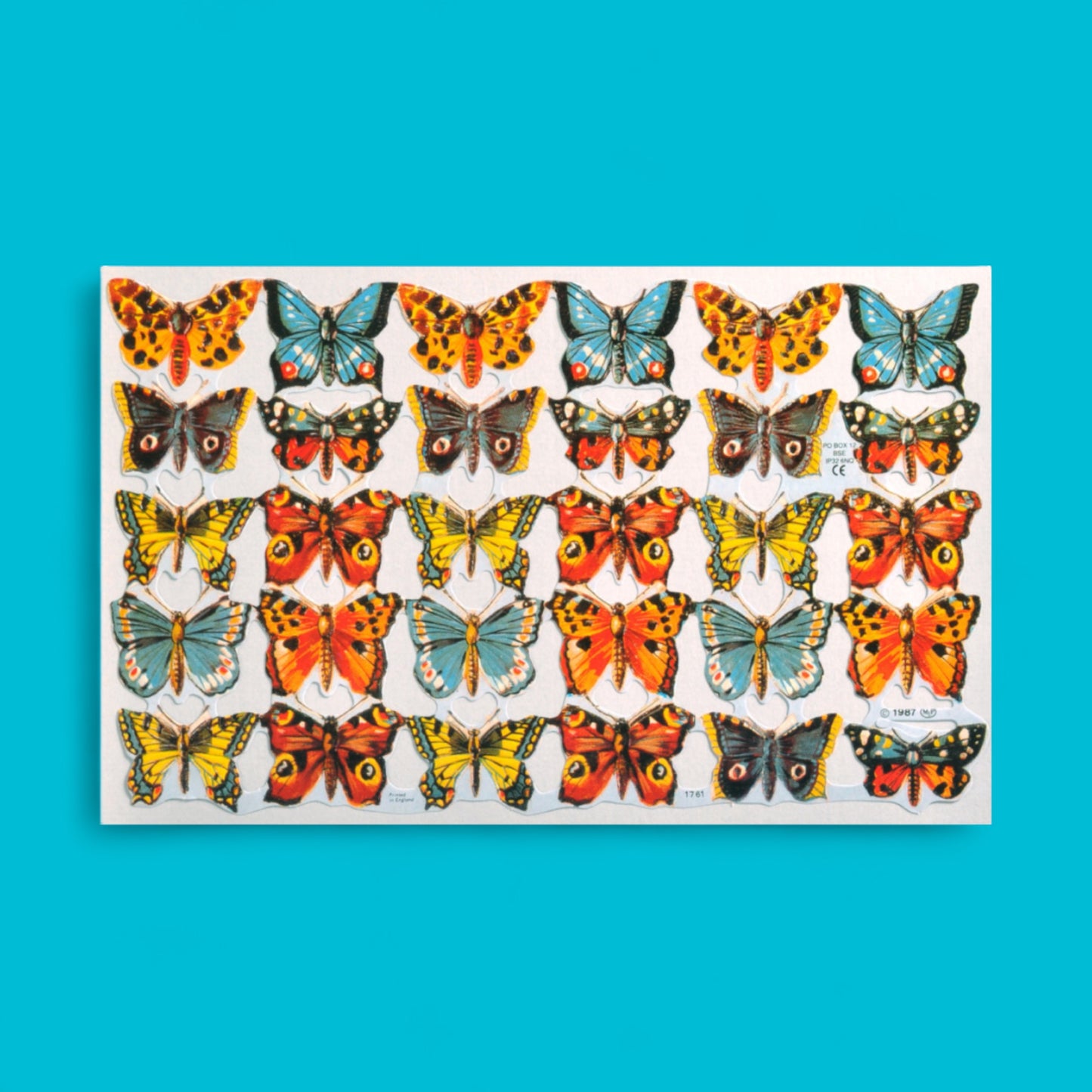Butterflies Scrap Relief - Hella Kitsch