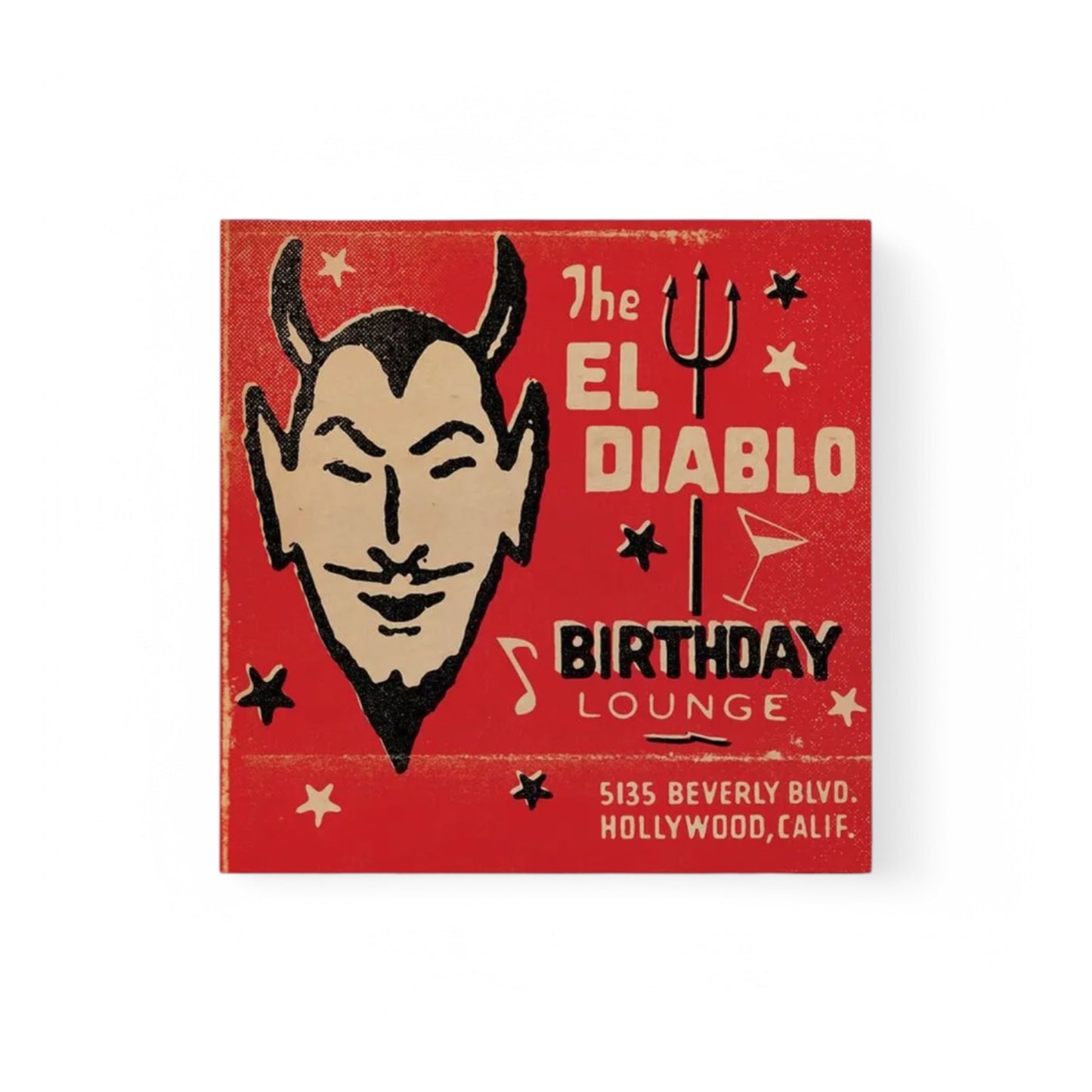 The El Diablo Birthday Lounge - Greeting Card - Hella Kitsch
