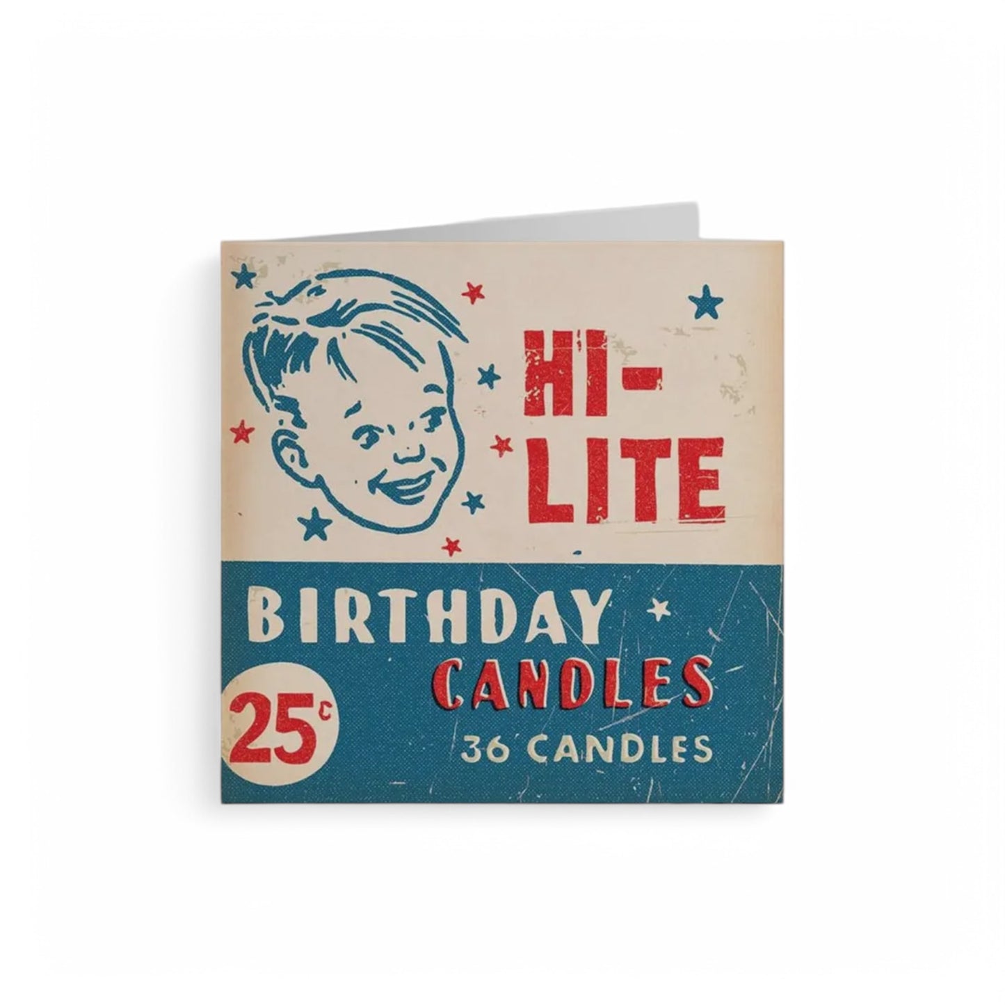 Hi-Lite Birthday Candles - Greeting Card - Hella Kitsch