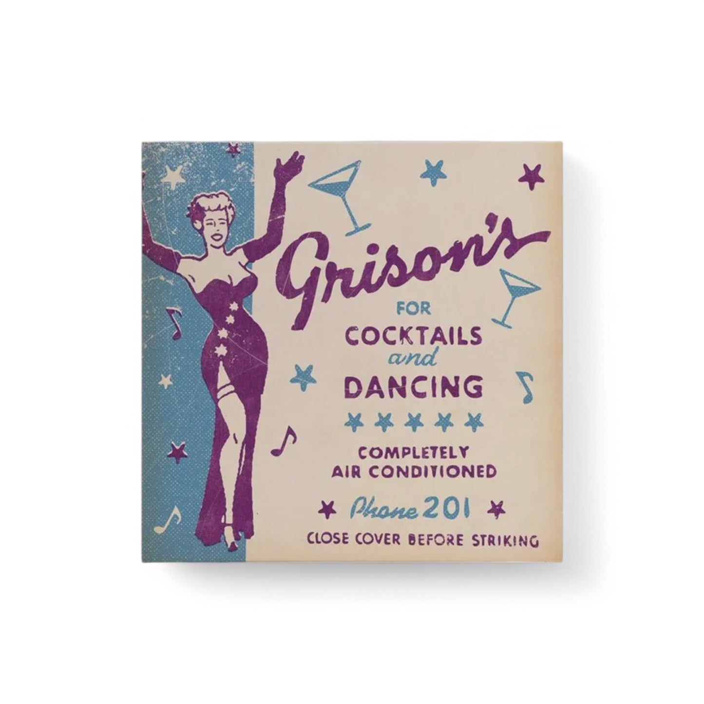 Grison’s Cocktails- Greeting Card - Hella Kitsch