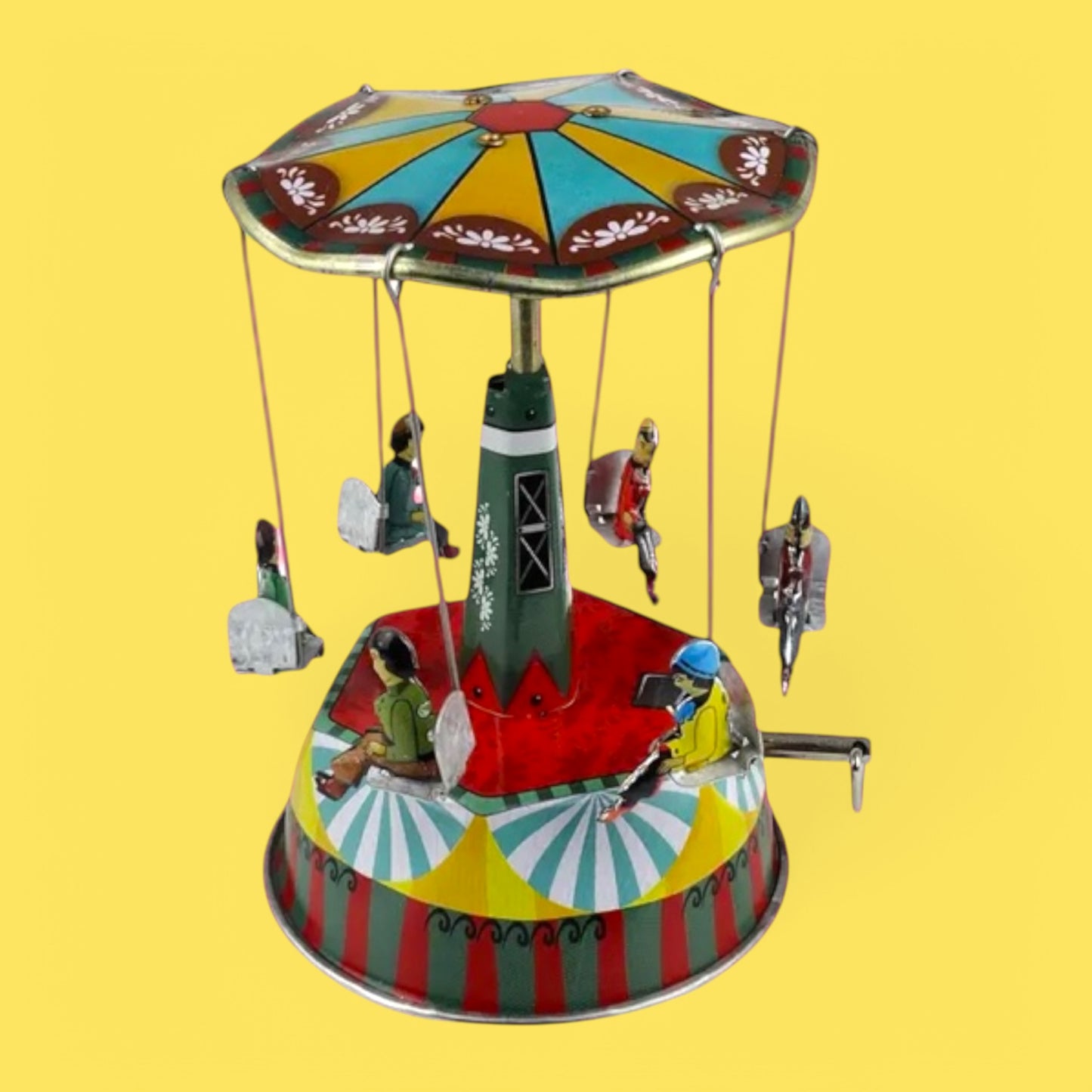 Tin Musical Carousel - Hella Kitsch