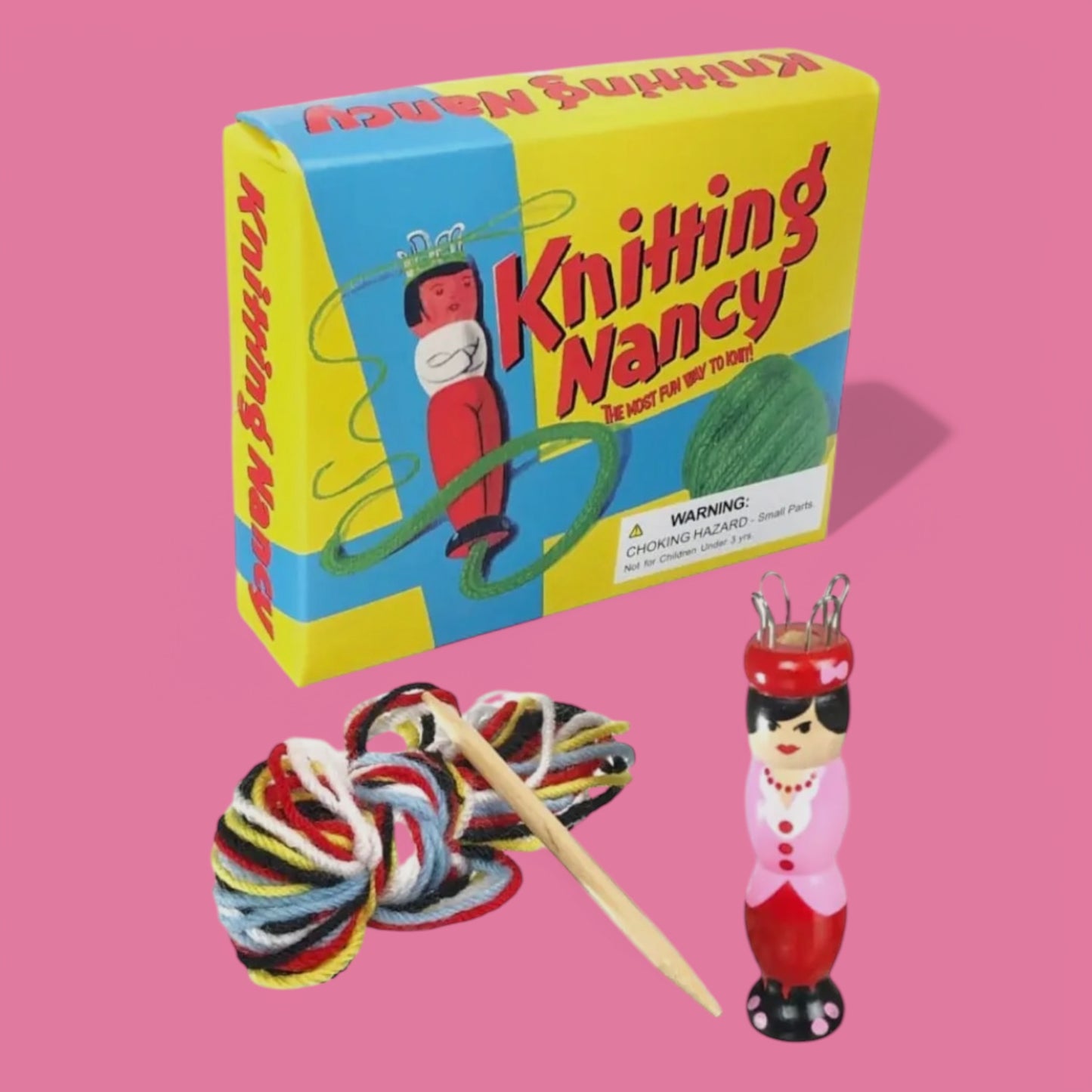 Knitting Nancy - Hella Kitsch