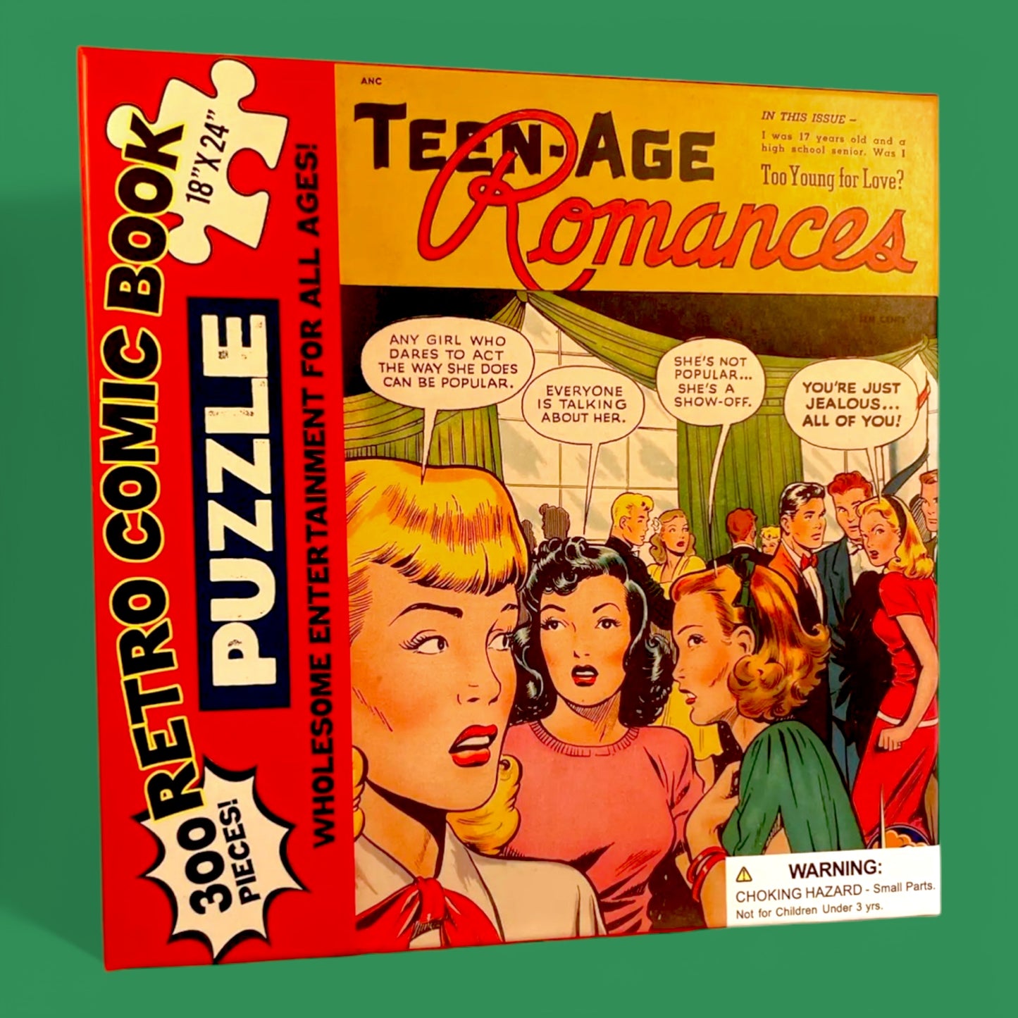 Teen Age Romances - 300 Piece Puzzle - Hella Kitsch