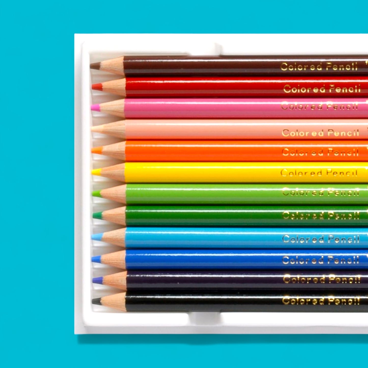 Mitsubishi Colored Pencils - 12 Colors - Hella Kitsch