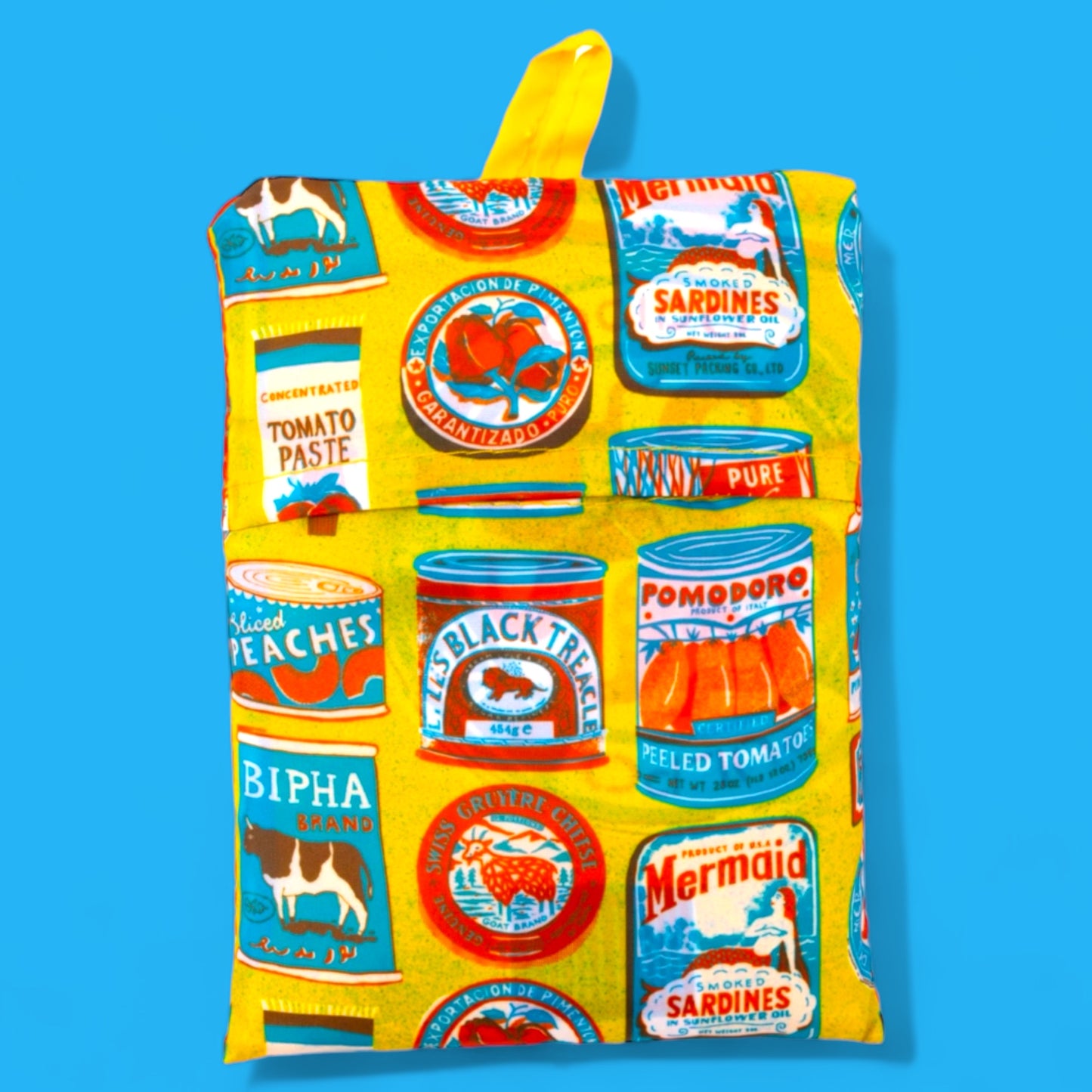 Peanut Tins - Foldable Shopping Sack by The Printed Peanut - Hella Kitsch