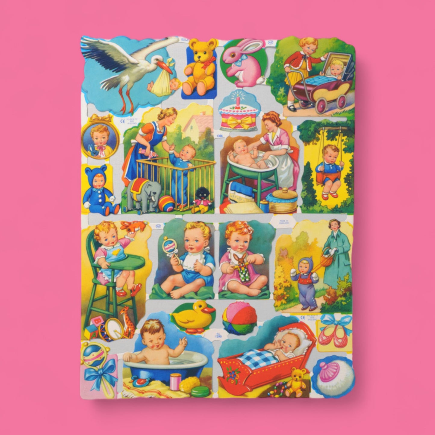 Baby - Themed Scrap-relief - Hella Kitsch