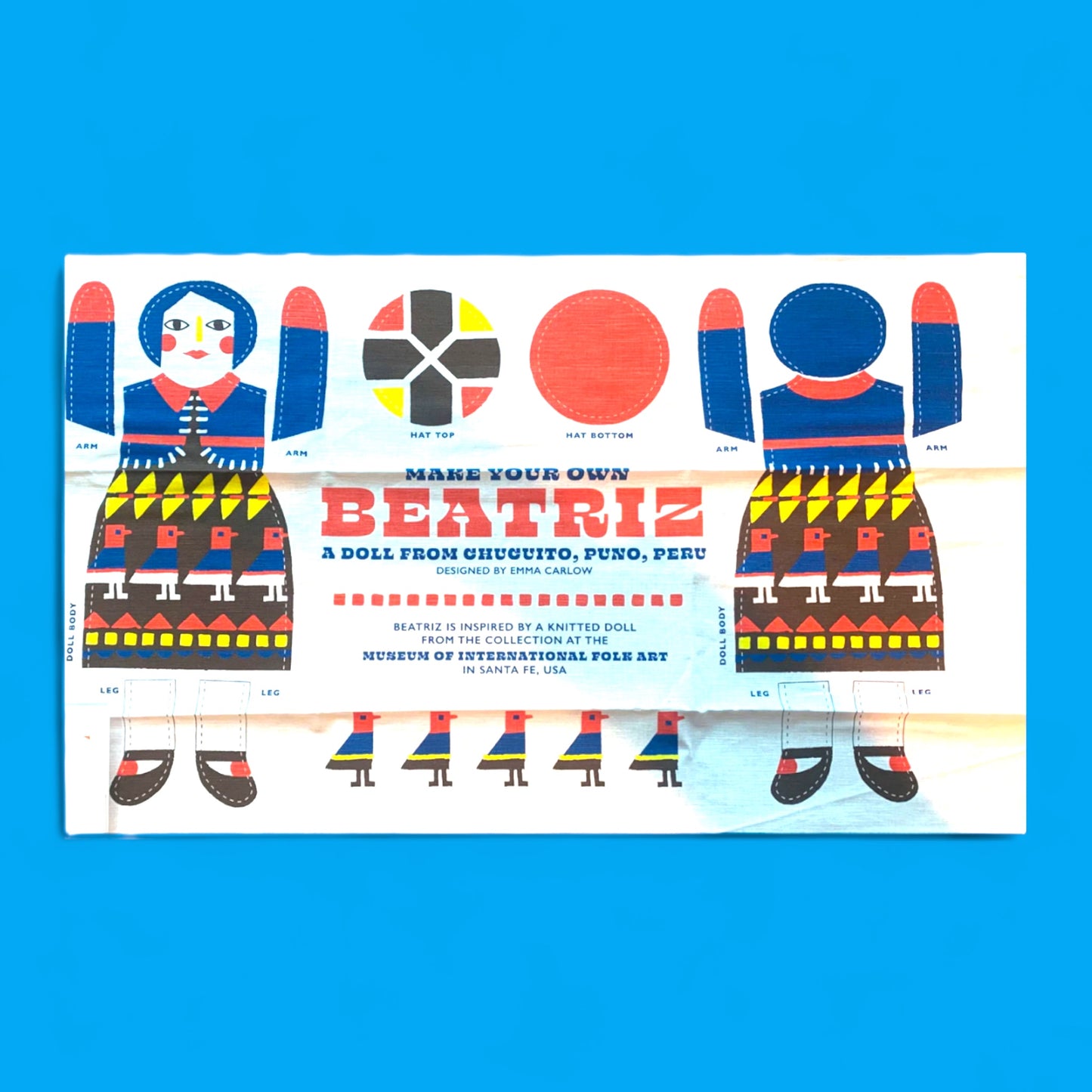 Beatriz Tea Towel Doll - Hella Kitsch