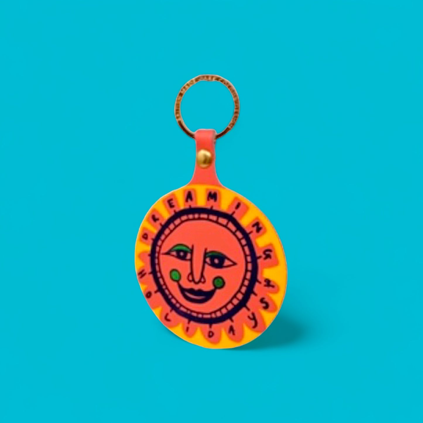 Dreaming of Holidays Keychain - Hella Kitsch