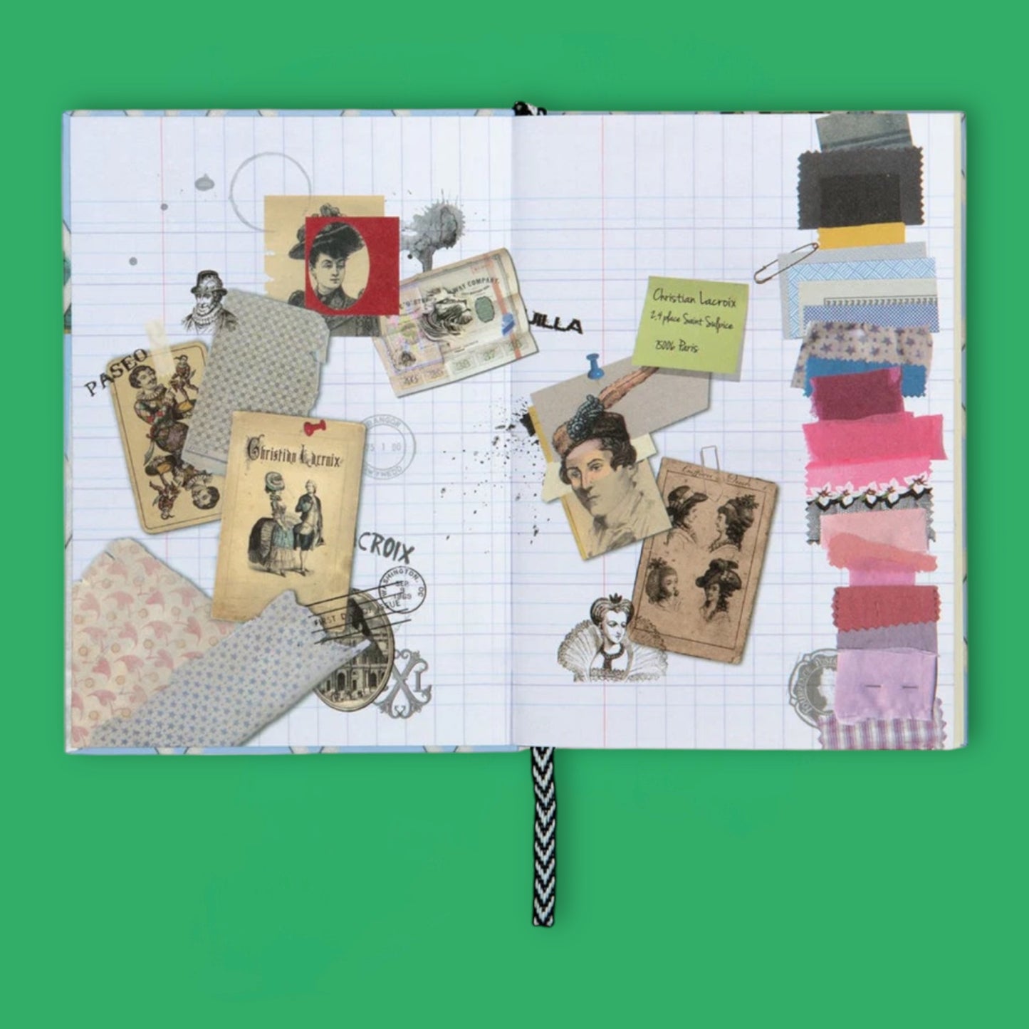 Christian La Croix Heritage Collection Souvenir Softcover Notebook - Hella Kitsch