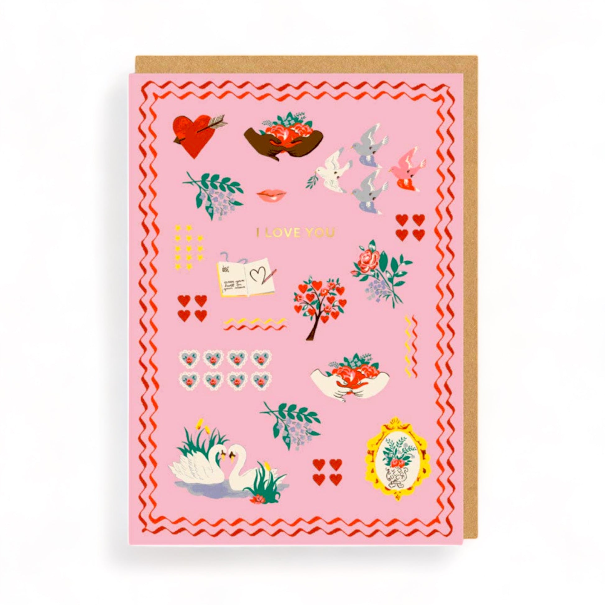 I Love You - Greeting Card - Hella Kitsch