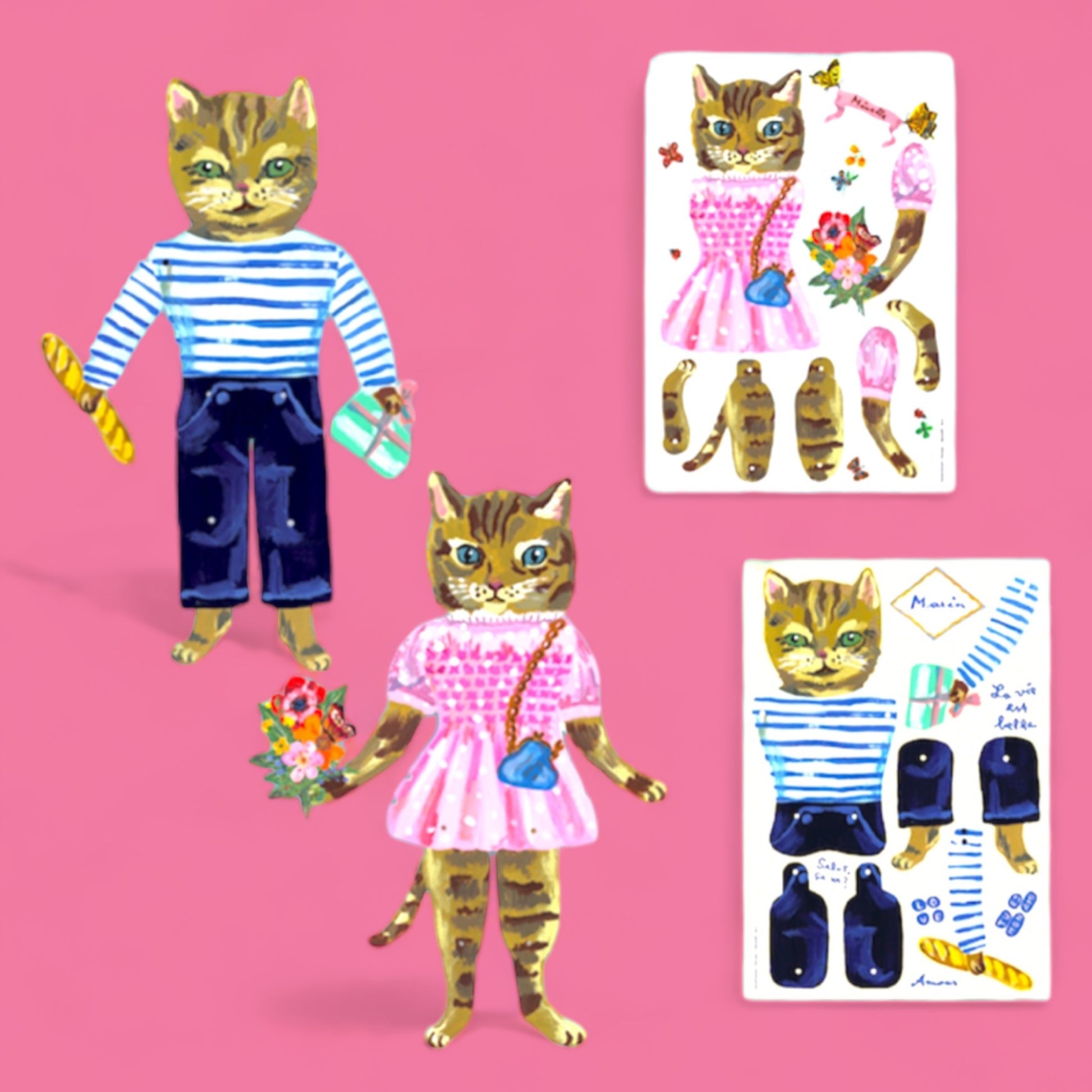 Nathalie Minette and Marin Kitty Puppets - Hella Kitsch