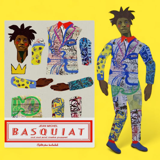 Basquiat Cut and Make Puppet - Hella Kitsch