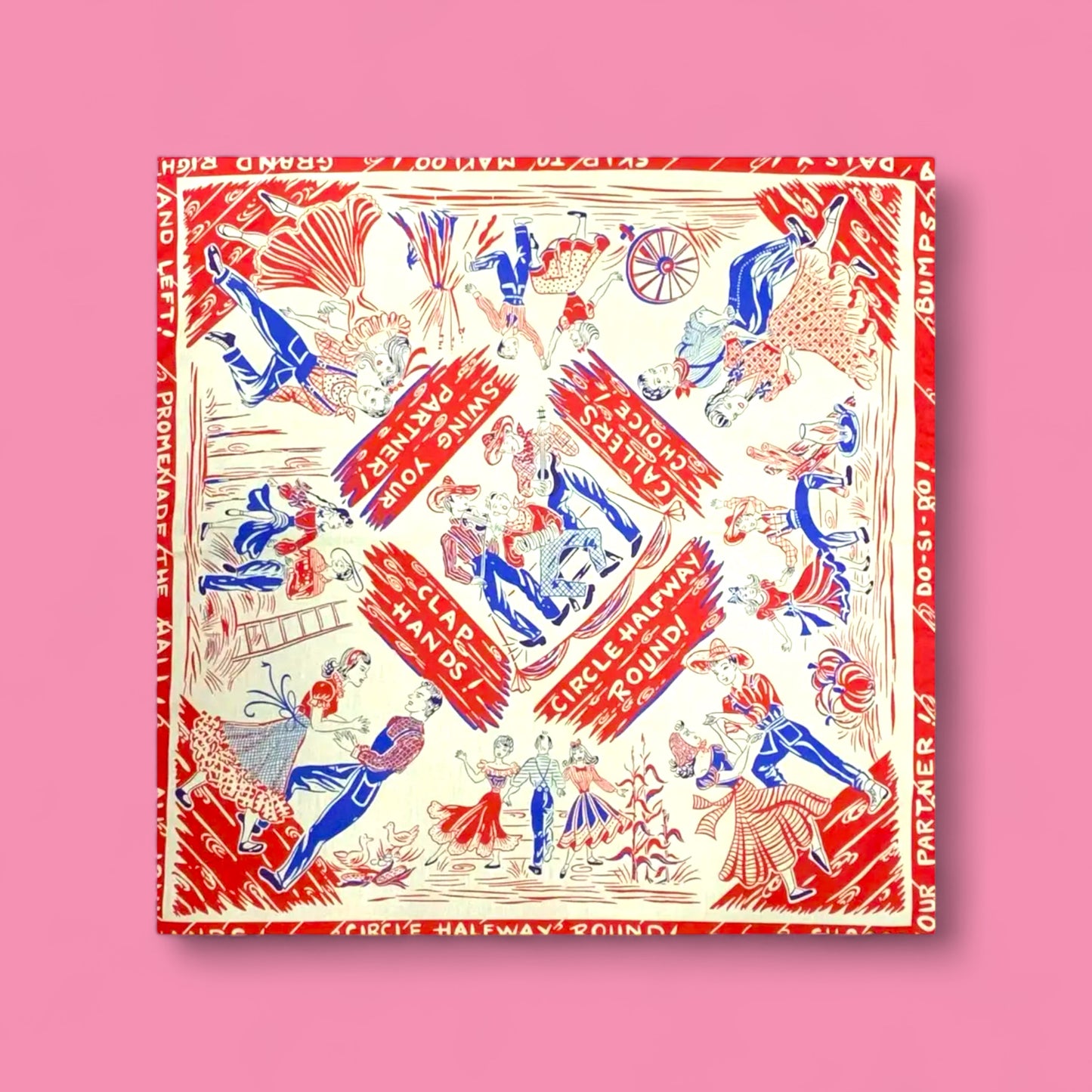 Song and Dance Bandanas - Red or Blue