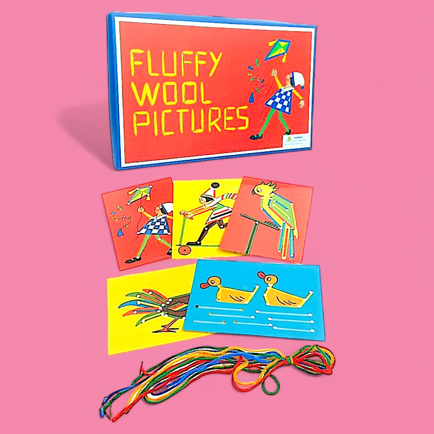 Fluffy Wool Pictures - Sewing Kit - Hella Kitsch